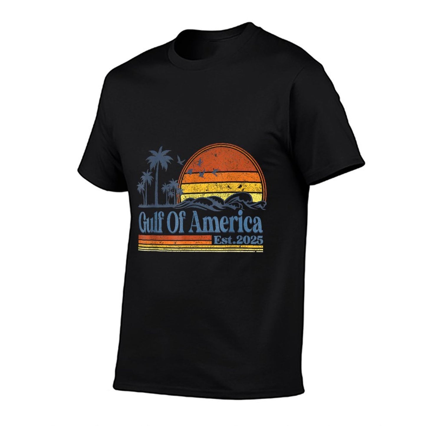 Gulf of US America Shirt Retro Golf of US America Shirt Relaxed-fit T-Shirt