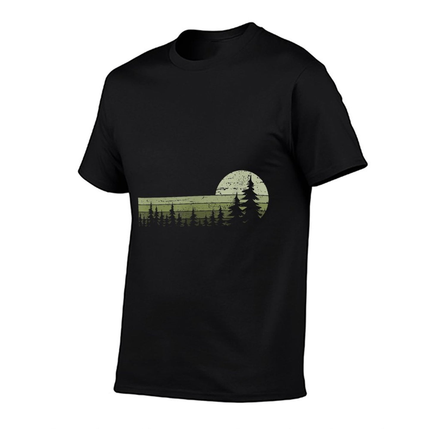 Trees Wildlife Nature Vintage Forest Easy-care T-Shirt