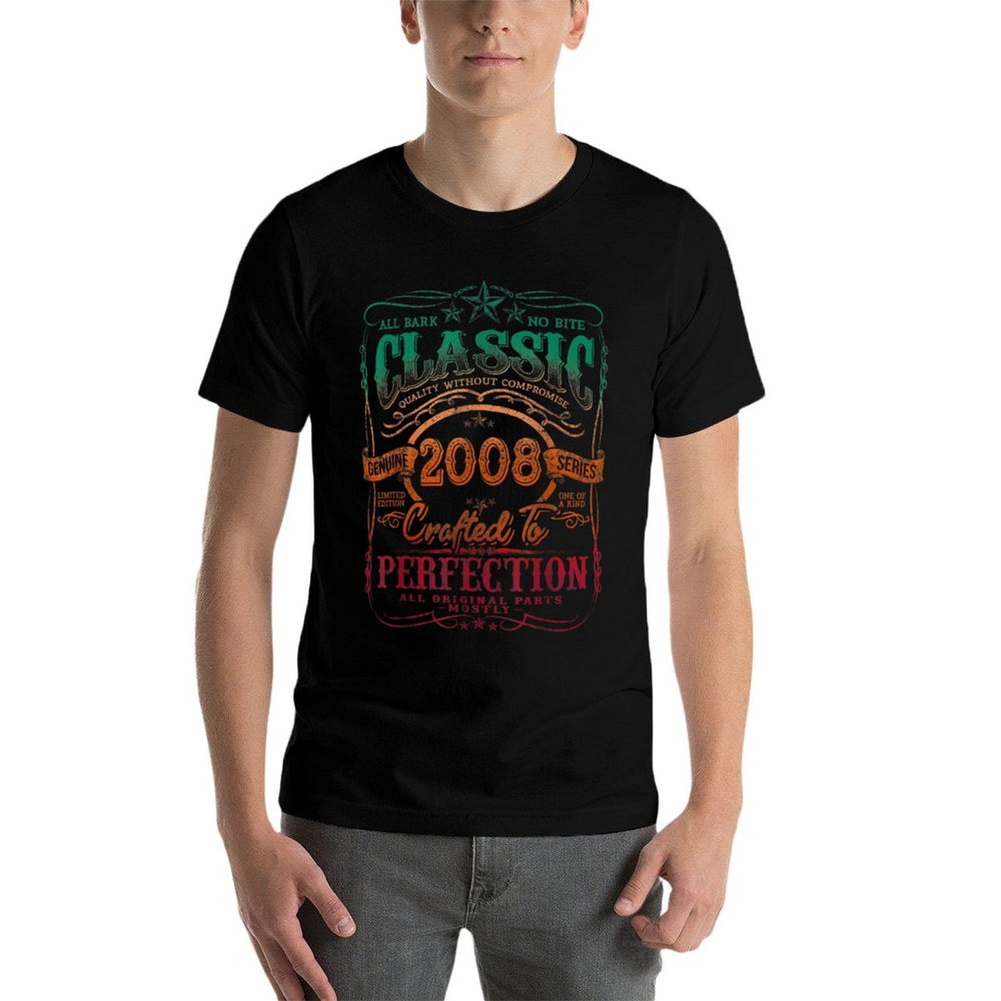 Vintage 2008 Limited Edition 14 Year Old 14th Birthday Versatile T-Shirt