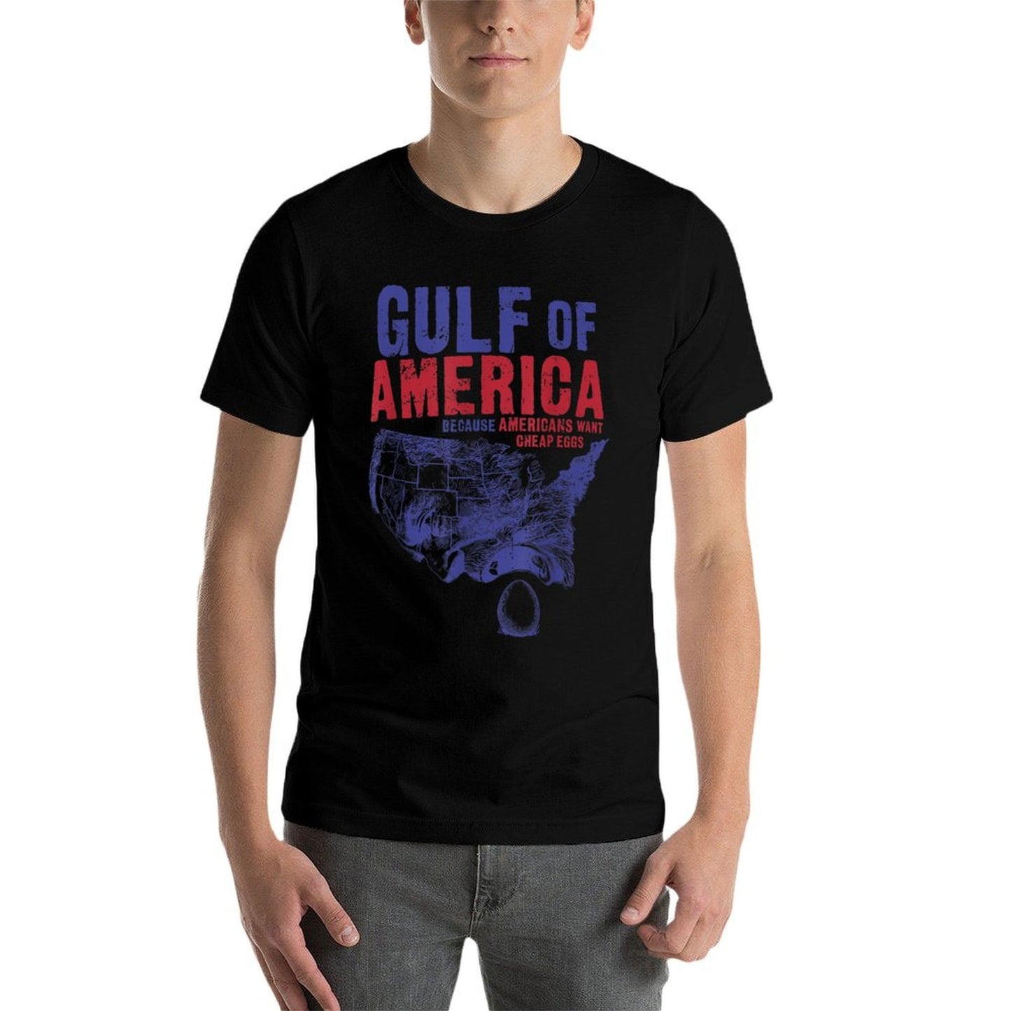 Gulf of US America Sarcastic Quick-drying T-Shirt