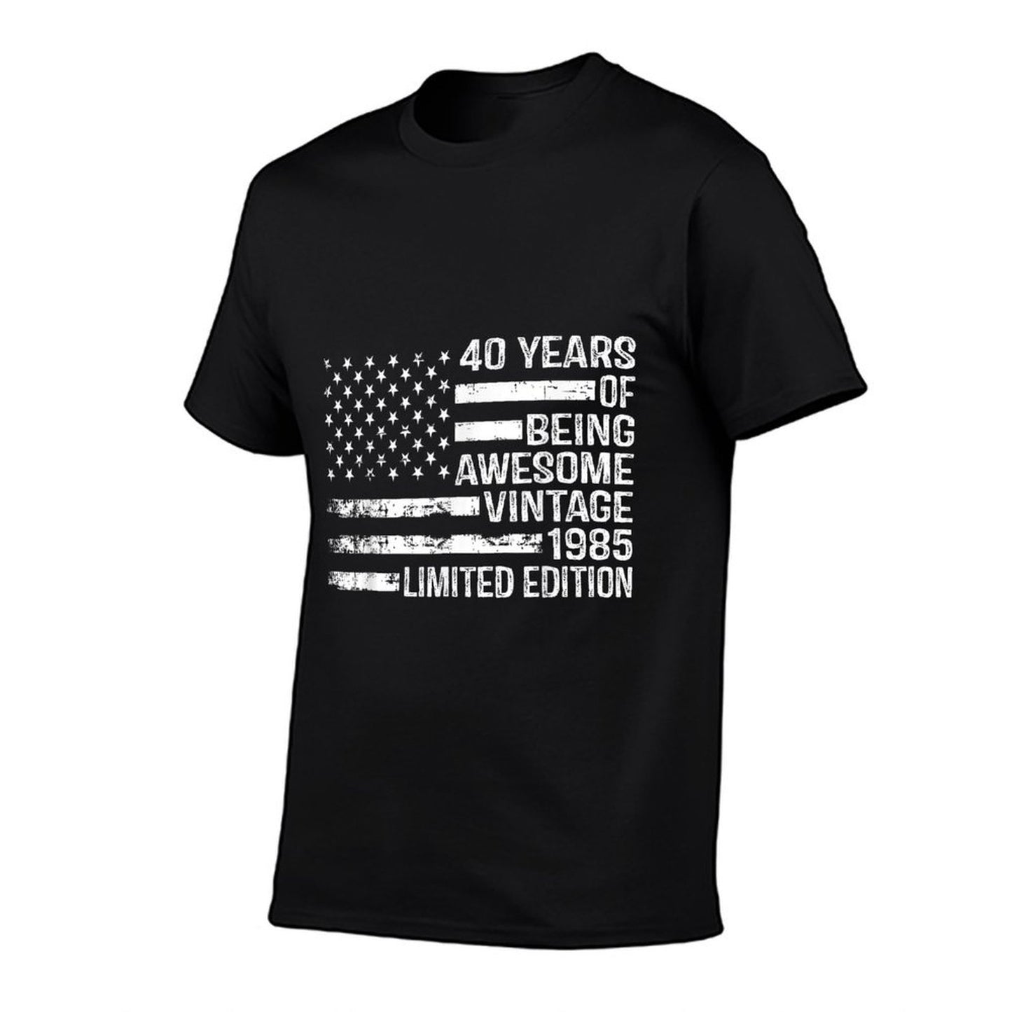 40 Years Old Birthday Vintage American 40th Birthday Easy-care T-Shirt
