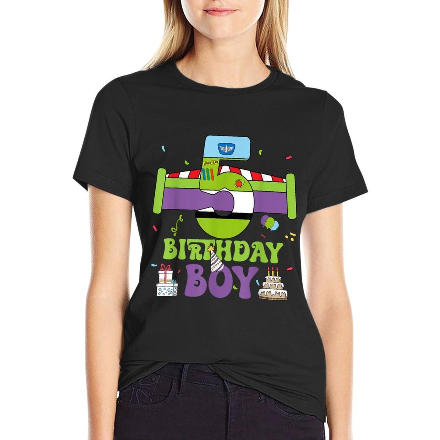 5th Birthday Boy Toy Lover Funny 5 Year Old Story Bday Party Versatile T-Shirt