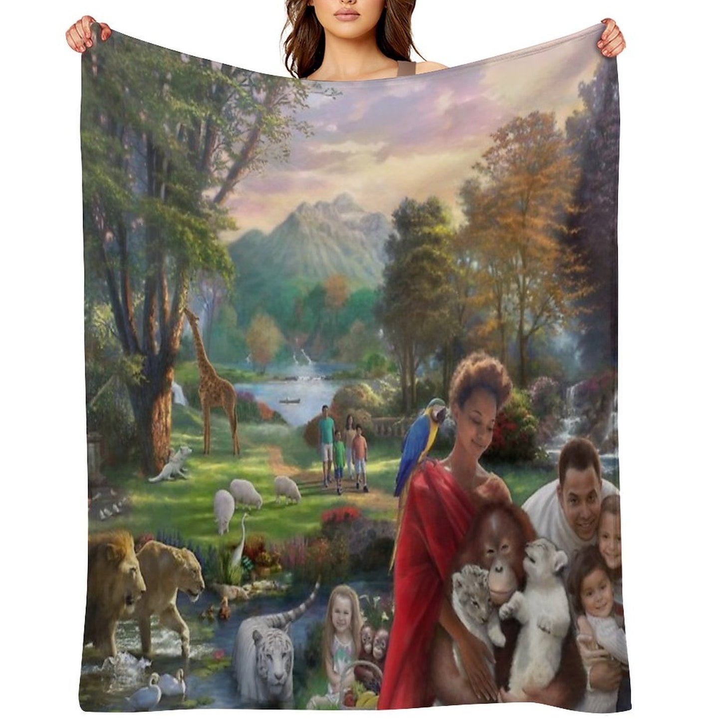 Paradise Park Sustainable Throw Blanket