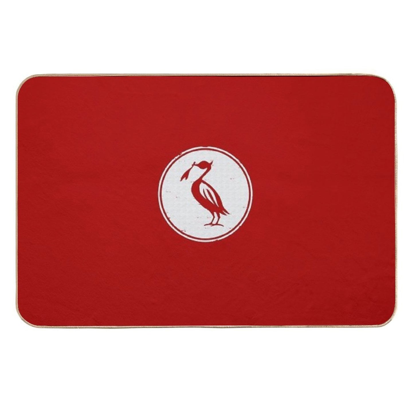 Retro Liverbird Multi-Purpose Bath Mat