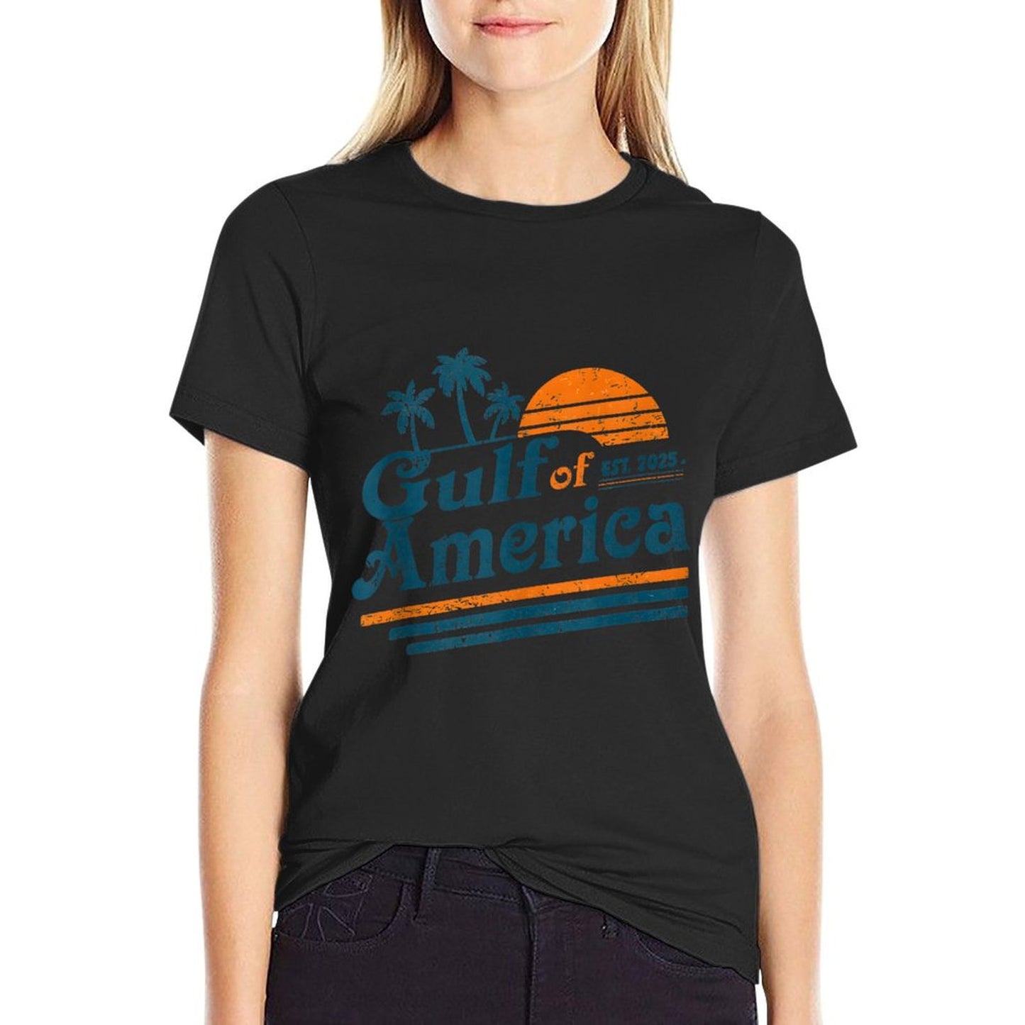 Gulf of US America Shirt Retro Golf of US America Shirt Tank Top High-quality Stitching T-Shirt