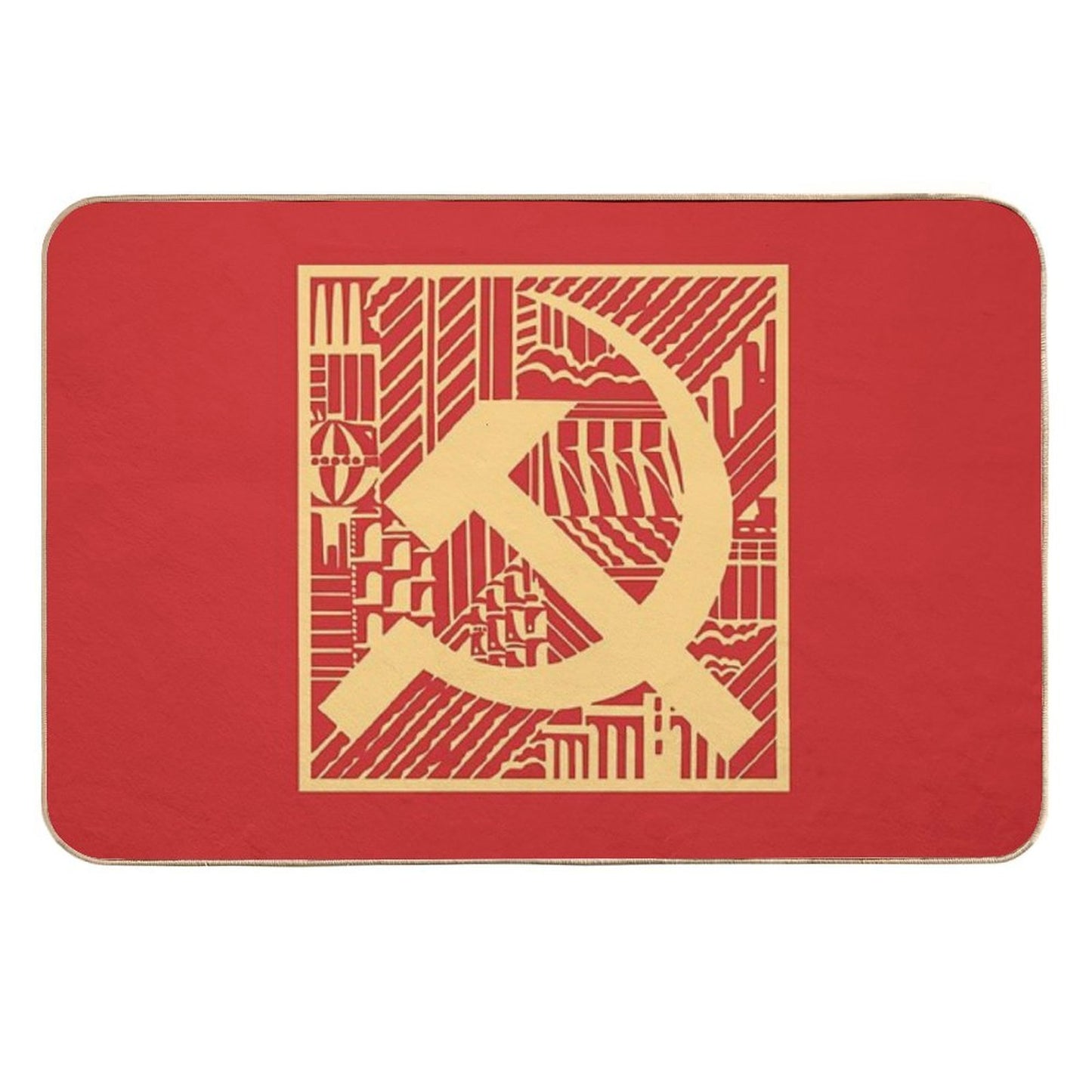 Vintage Soviet Art Toxin-Free Bath Mat