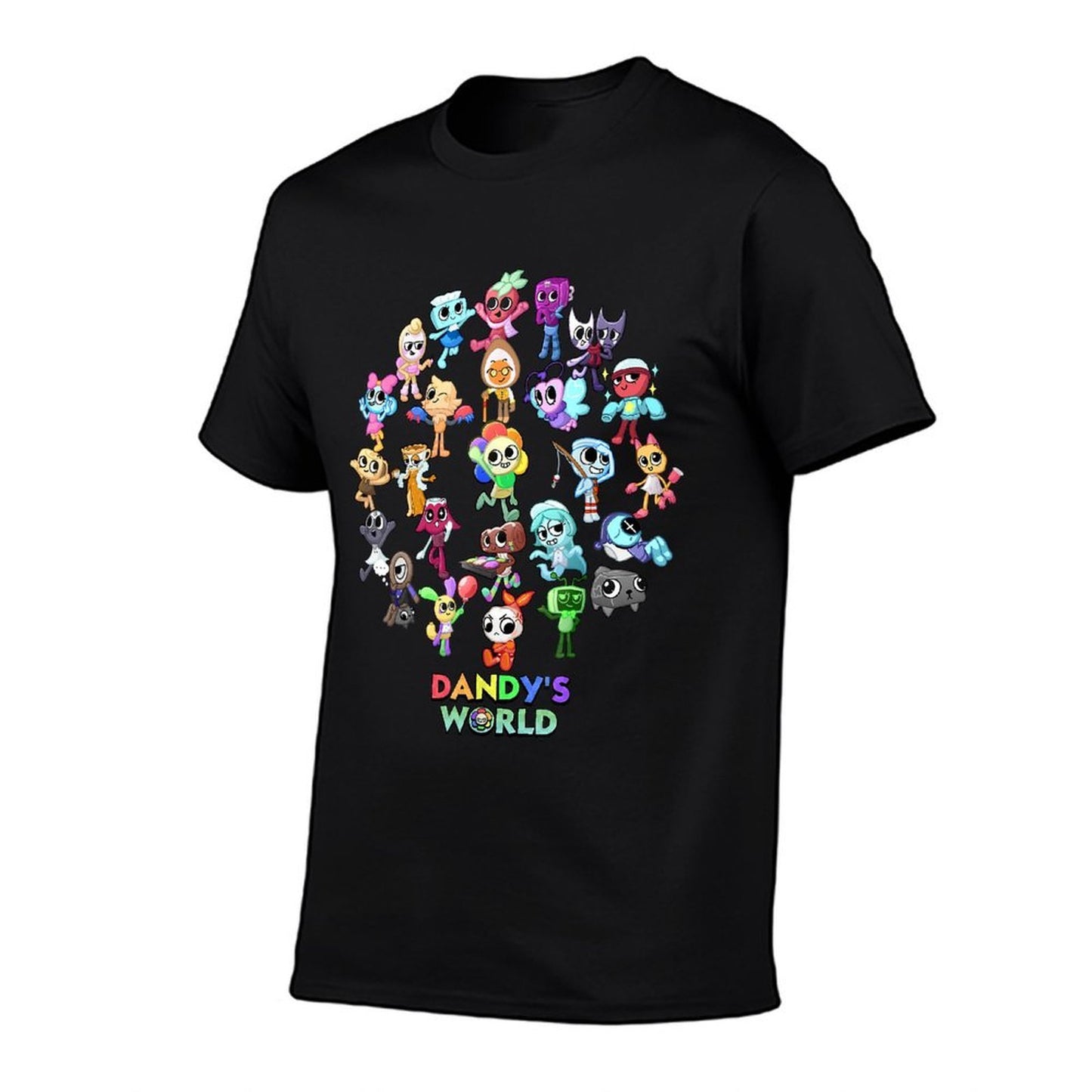 Dandy's World Characters Funny Dandys World Kids Toddler High-quality Stitching T-Shirt