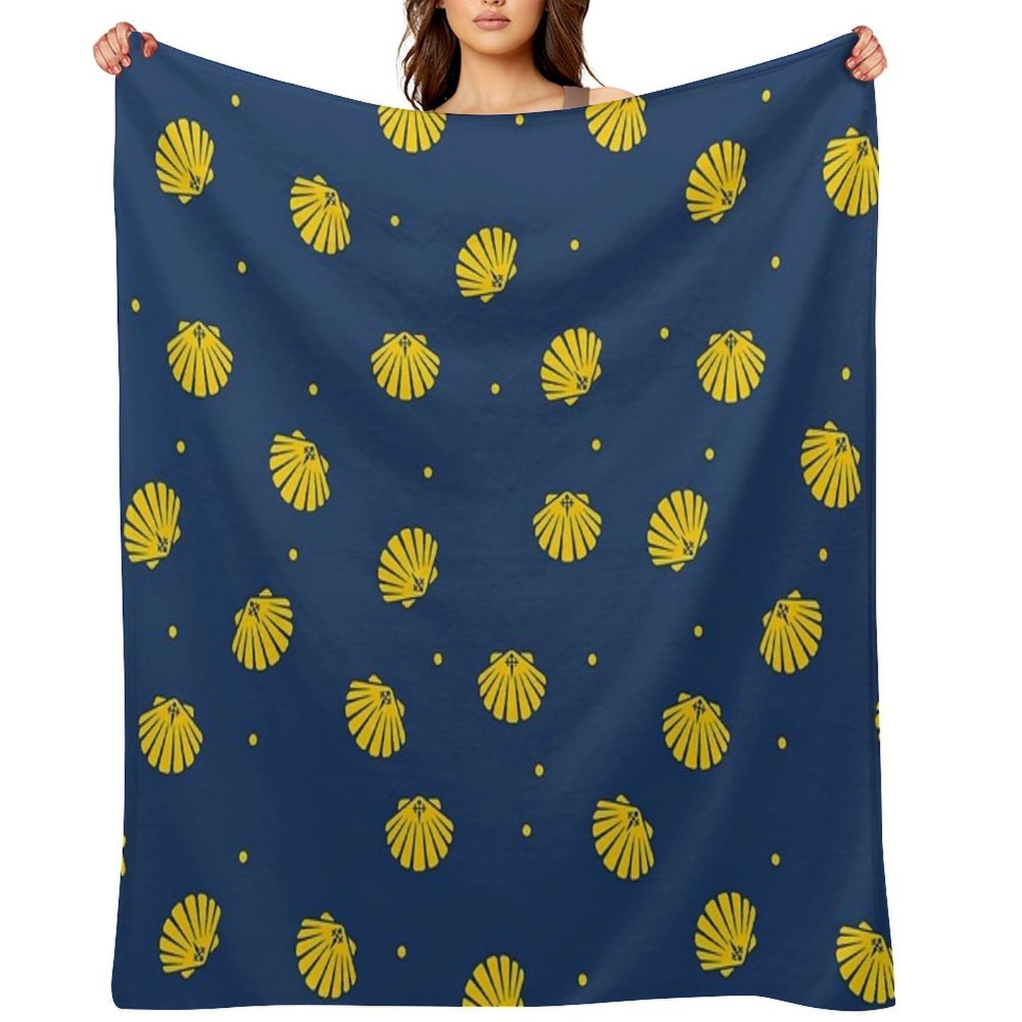 Buen Camino Santiago De Compostela Comfort Throw Blanket