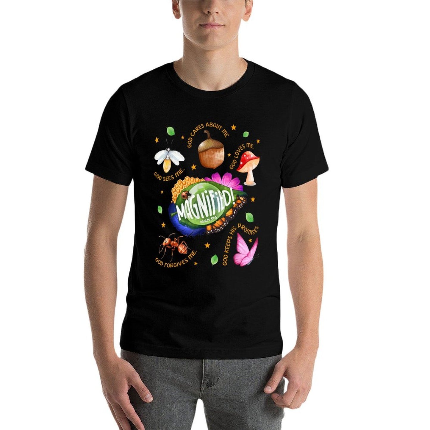 VBS 2025 Magnified Smallest Insects Adventure Christian Summer-ready Fabric T-Shirt