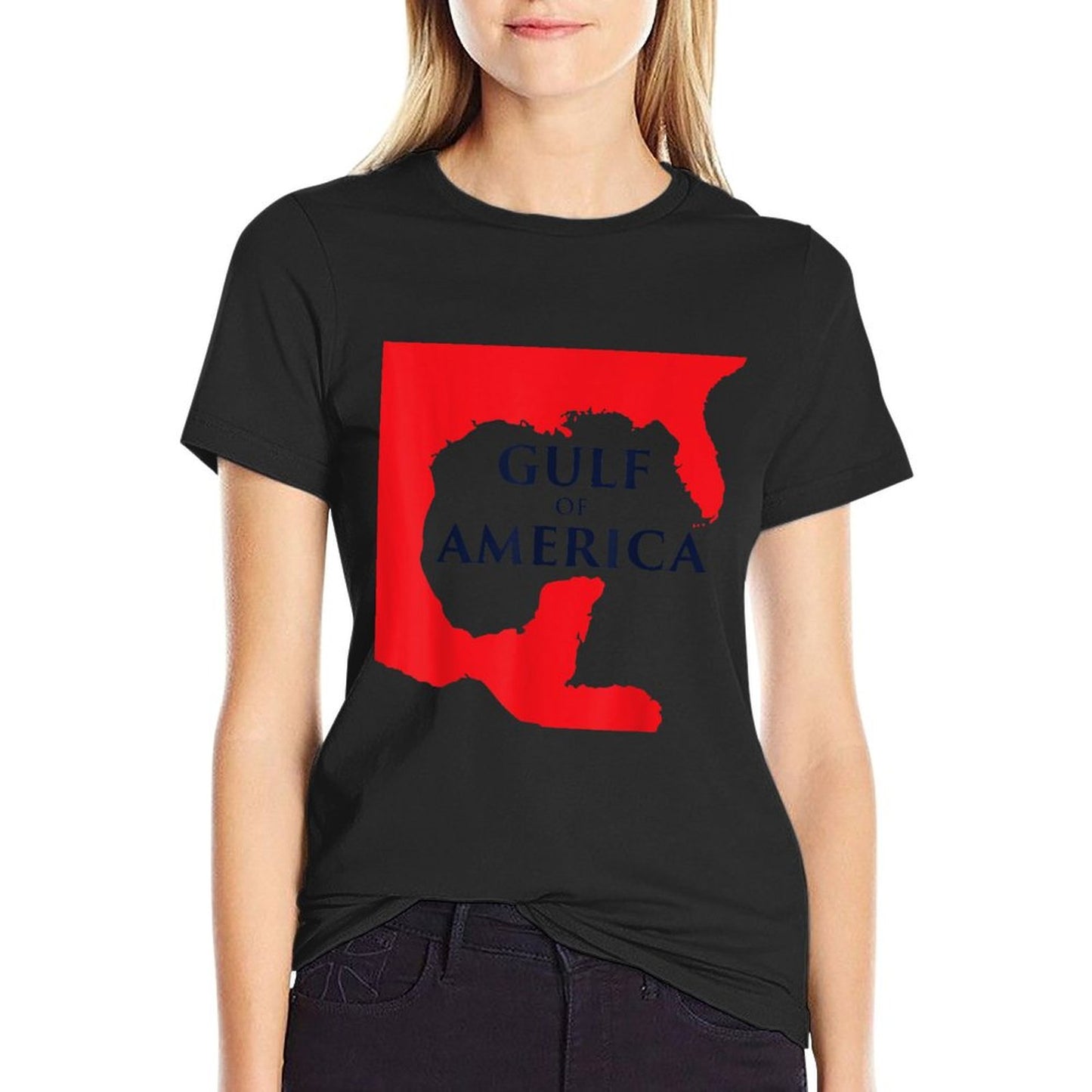 Gulf of US America Patriotic Quick-drying T-Shirt