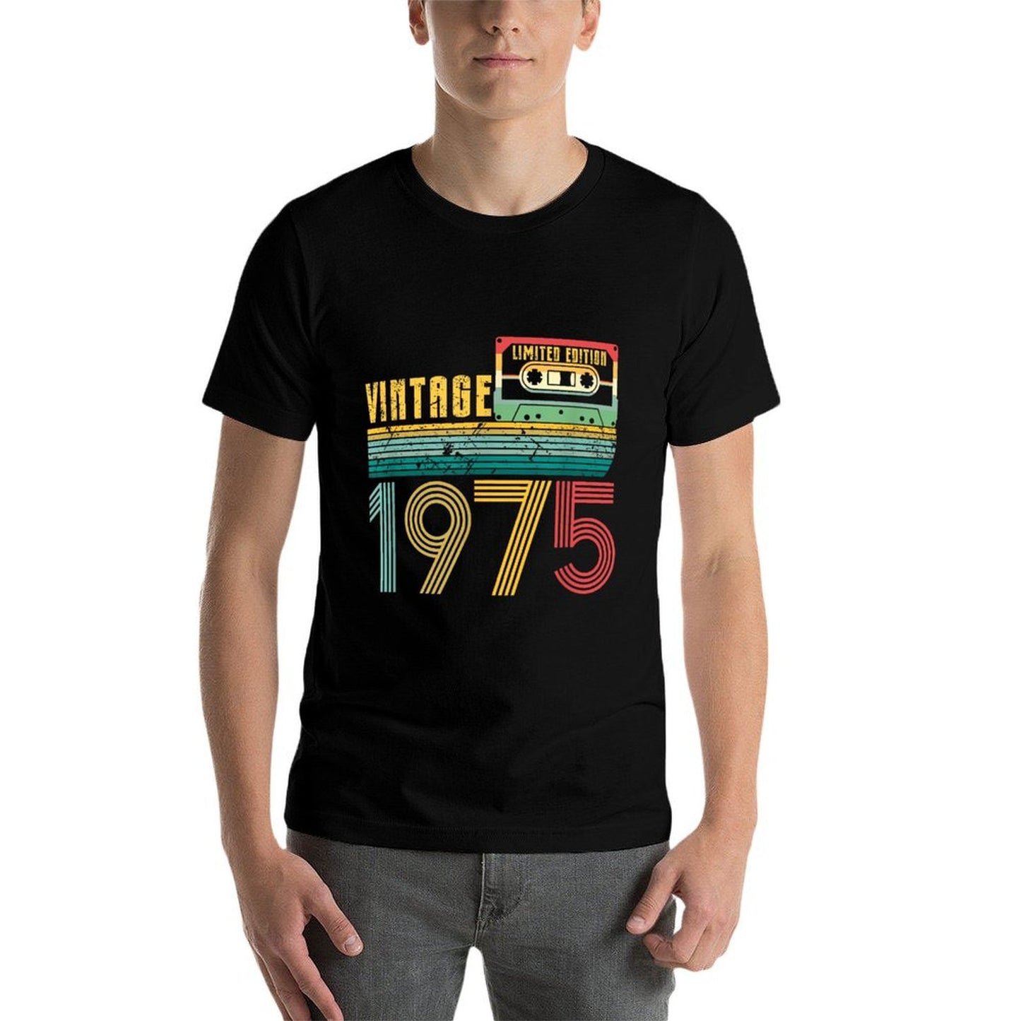 50 Year Old Gifts Vintage 1975 50th Birthday Vintage-inspired T-Shirt