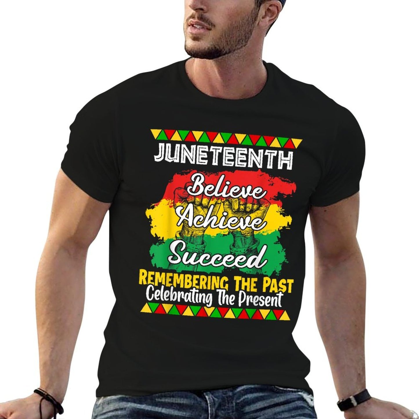 Juneteenth Is My Independence Day Black Pride Vintage-inspired T-Shirt