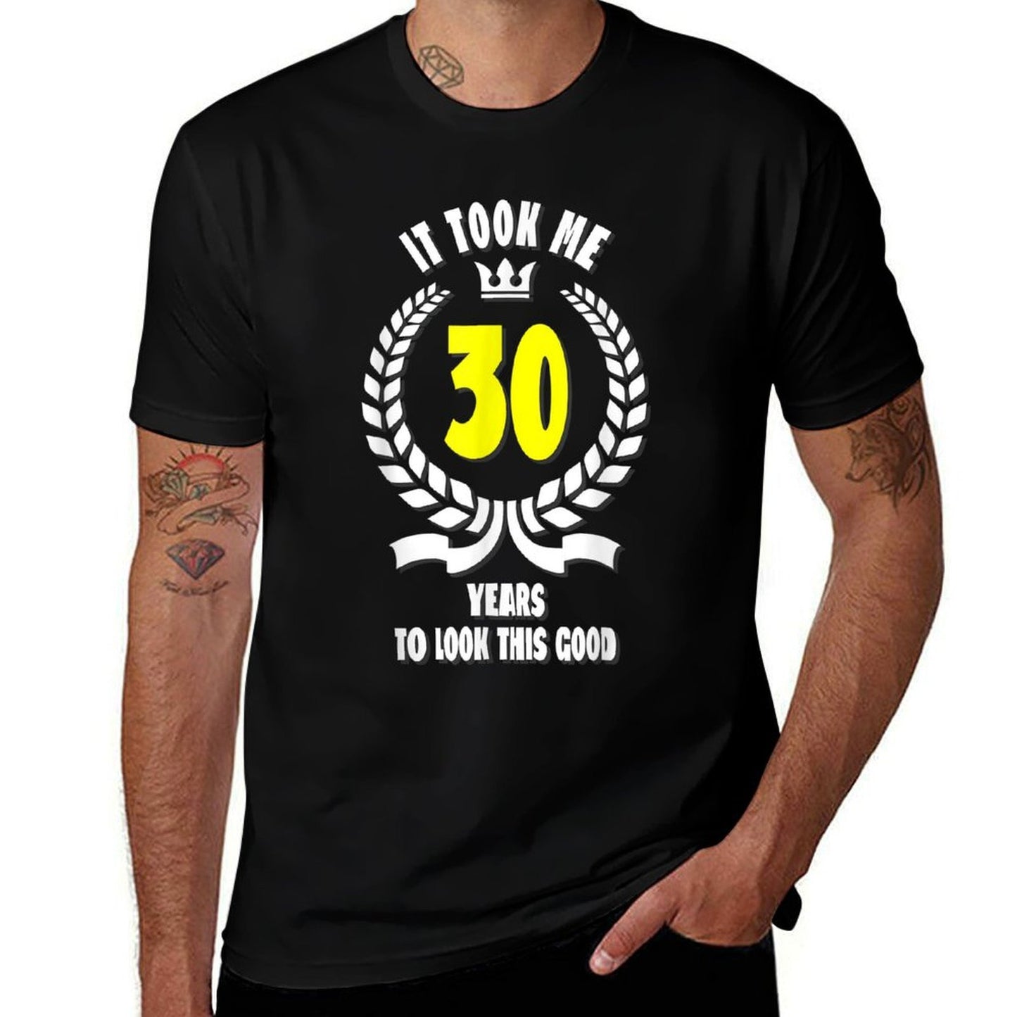 It Took Me 30 Years To Look This Good Funny 30th Birthday Lightweight T-Shirt