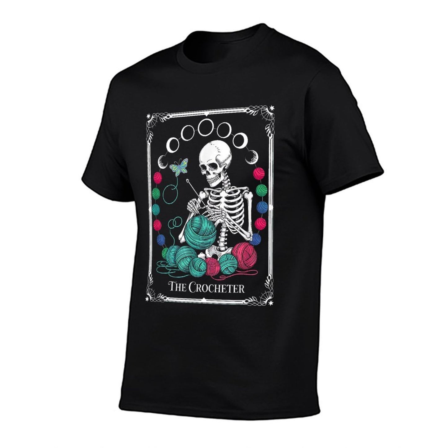 The Crocheter Tarot Card Funny Yarn Design Versatile T-Shirt