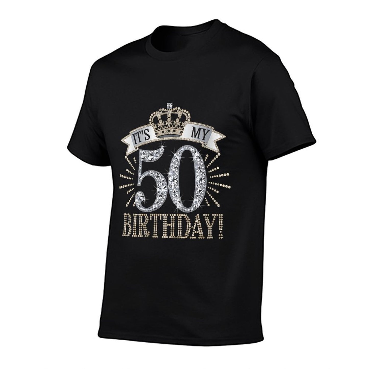 Womens 50th Birthday Decorations for Women And Men, Fabulous Fifty Soft T-Shirt