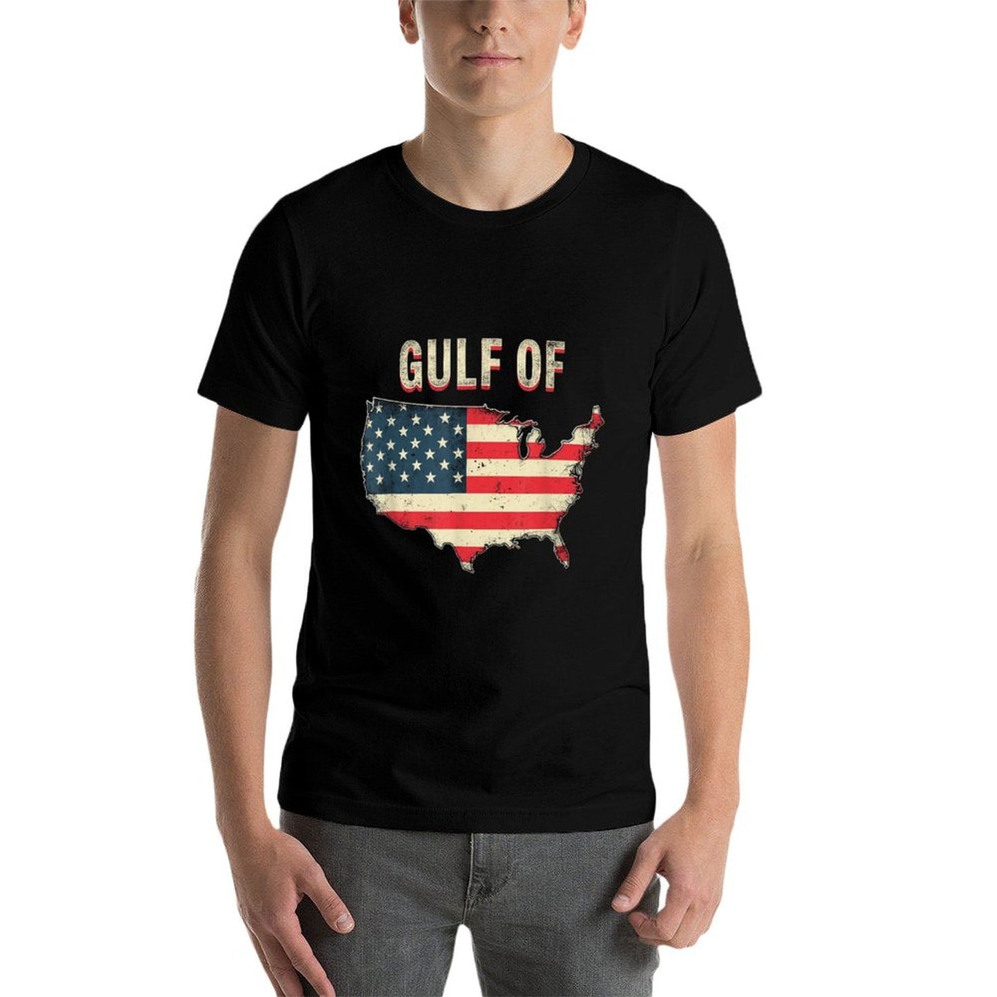 Gulf of United States of America USA Comfortable T-Shirt