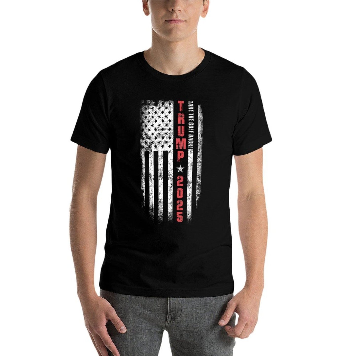 Trump Take The Gulf Back! 2025 USA America 4th of July Fade-proof Color T-Shirt