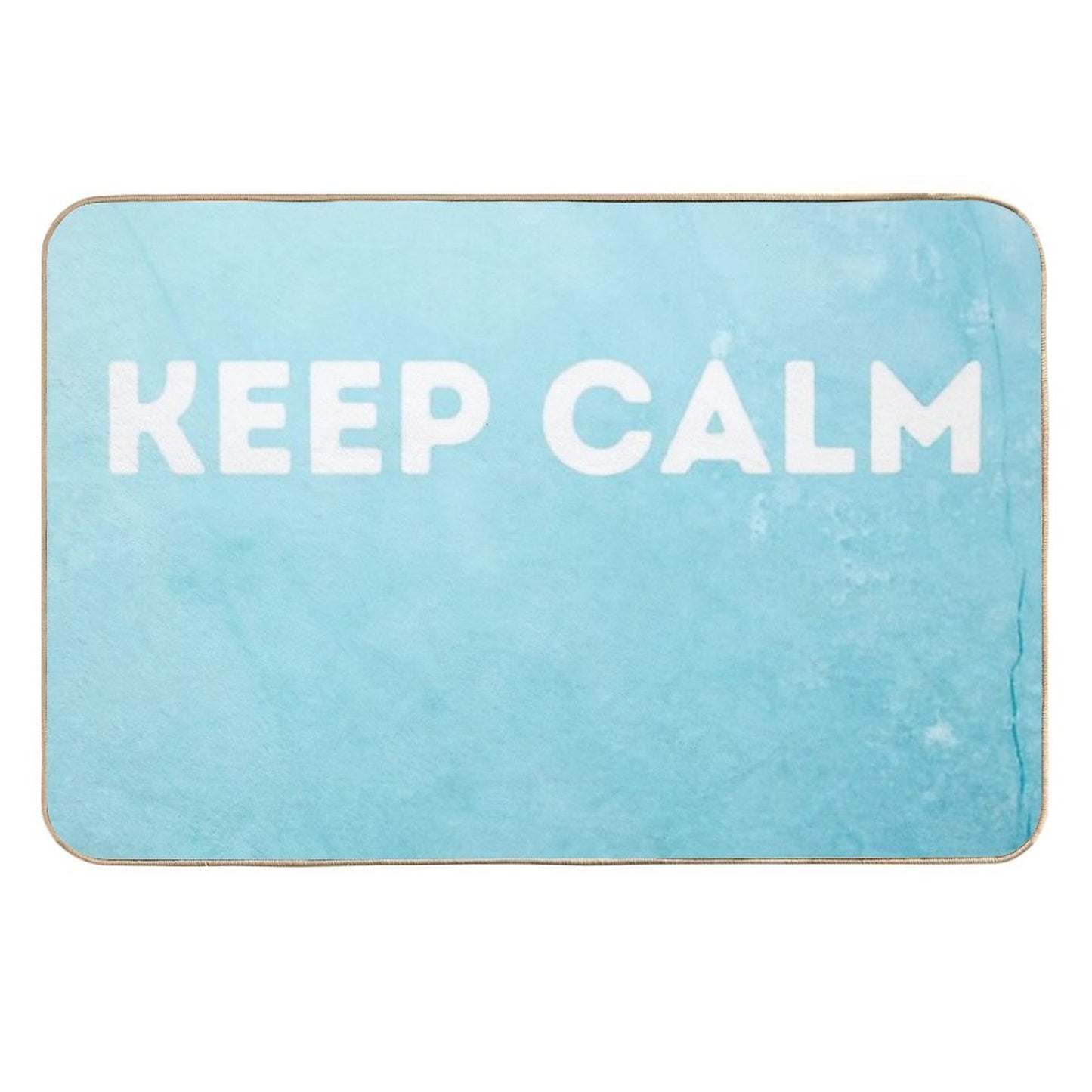 Keep Calm Non-Slip Bath Mat