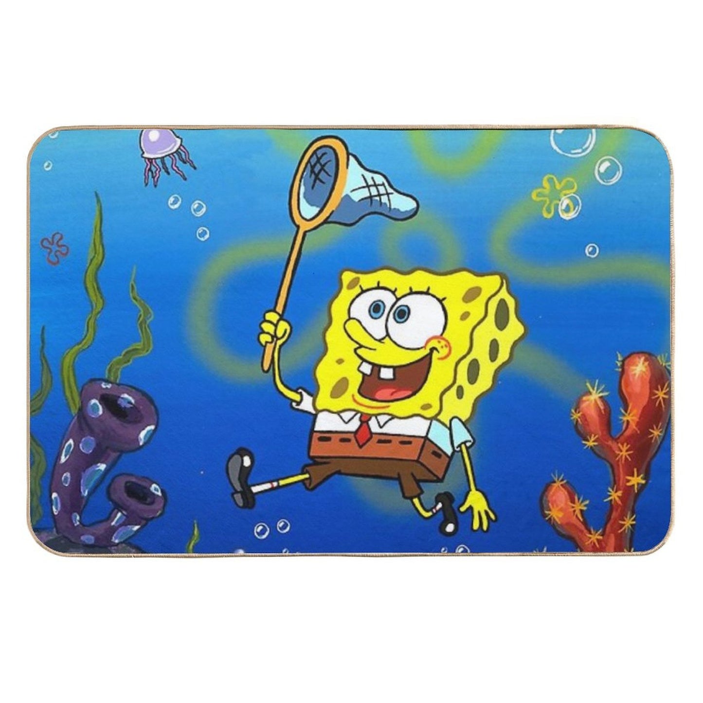 SpongeBob SquarePants Jellyfish Fun Versatile Bath Mat