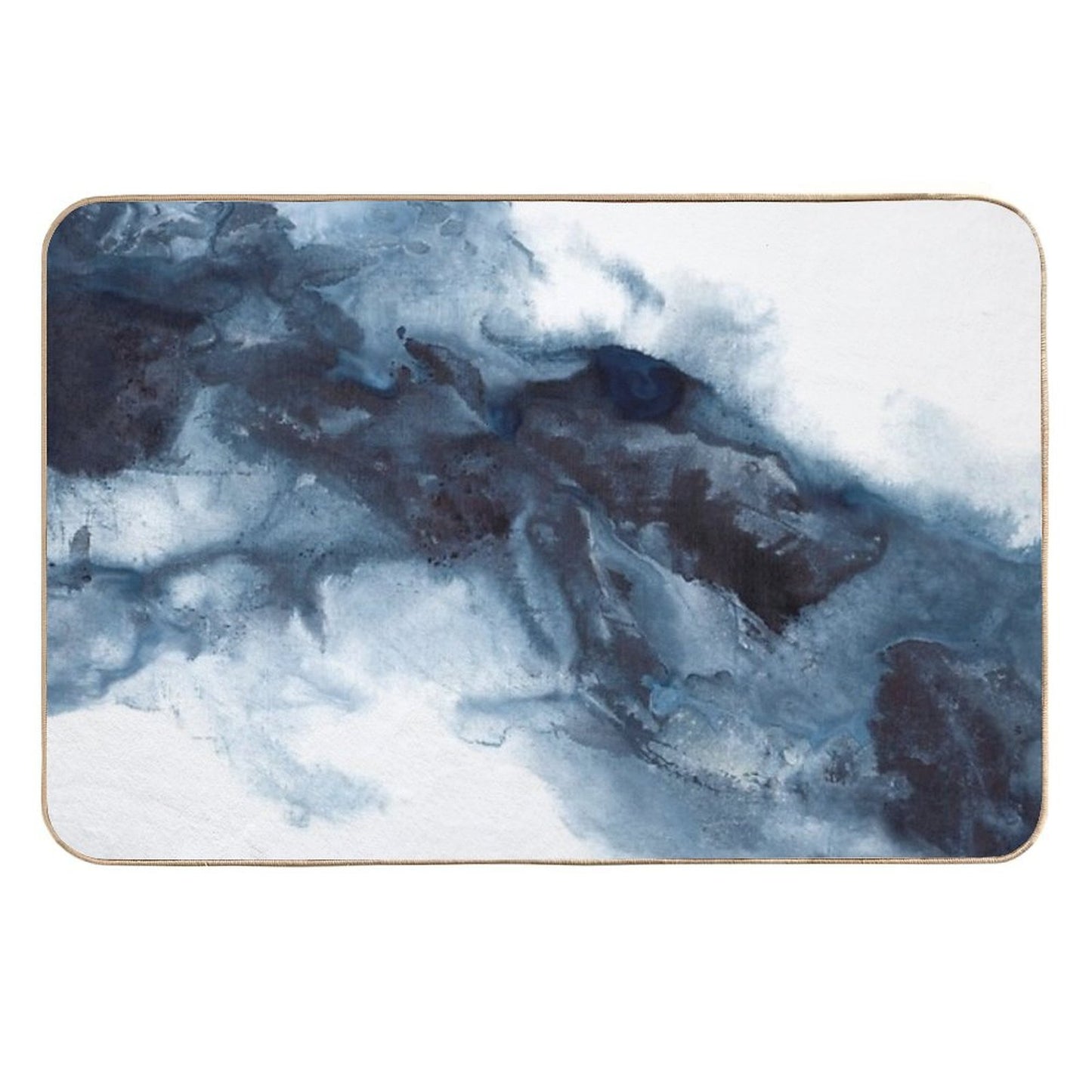 Indigo Depths No. 1 Dirt-Trapping Bath Mat