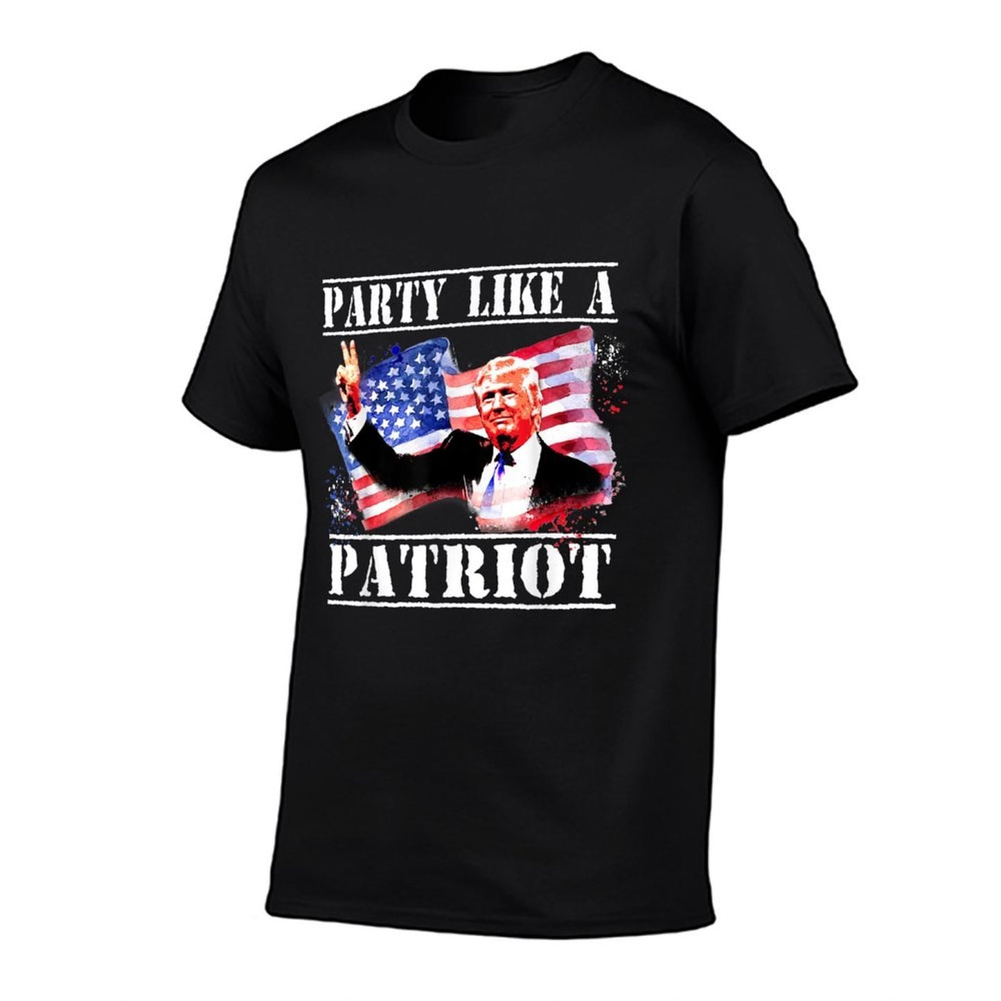 Pro Trump Party Like A Patriot Fourth Of July 4th Quick-drying T-Shirt