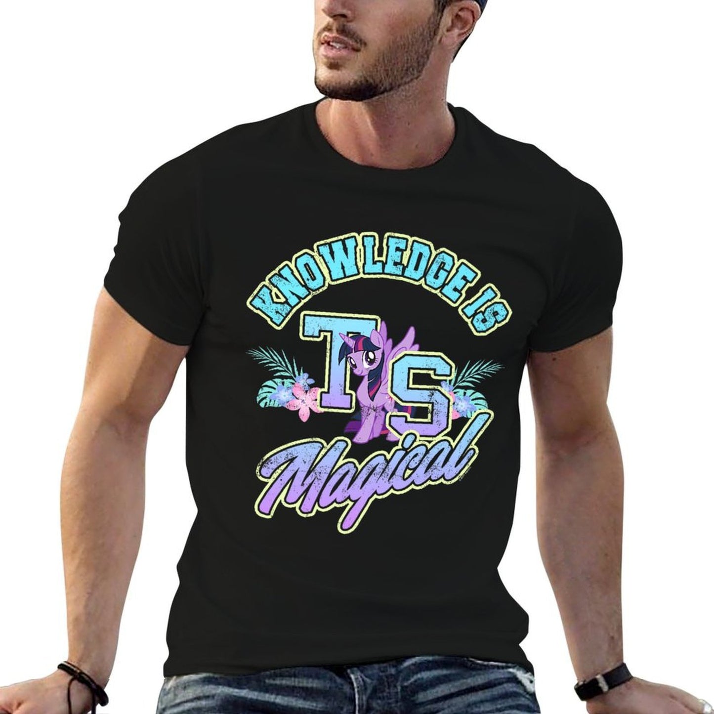 My Little Pony Twilight Sparkle Knowledge Is Magical Premium Cotton T-Shirt