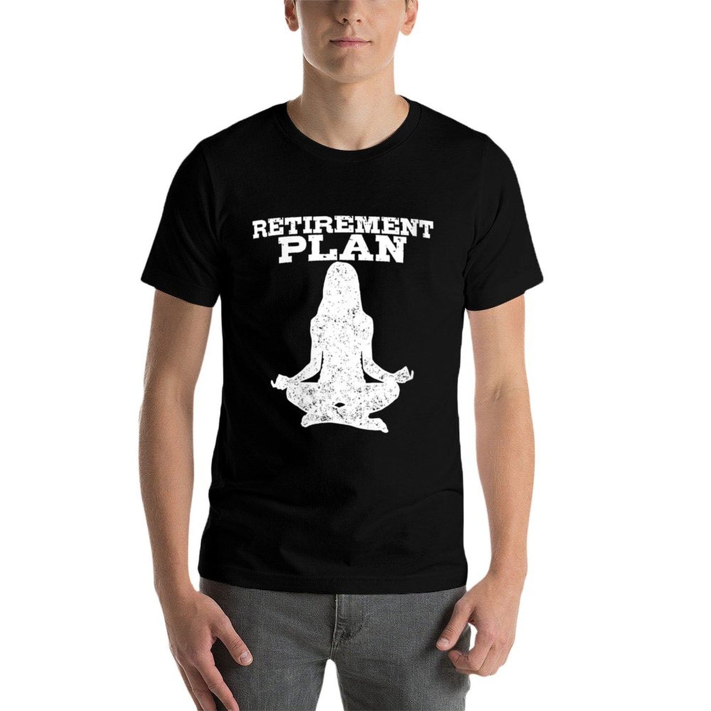 Womens Funny Retirement Gifts Sayings Retired Plan Yoga Lover Soft T-Shirt