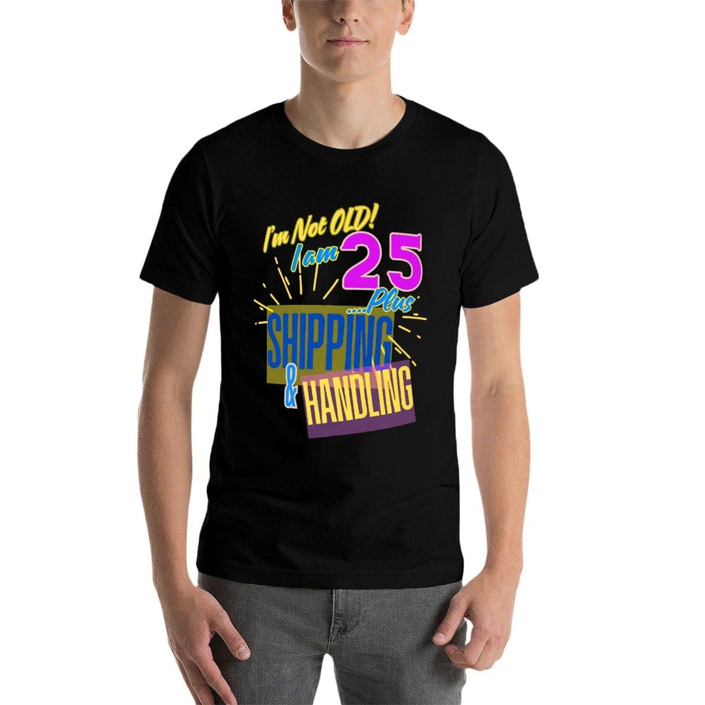 Milestone Birthday 50th Birthday I'm Not Old Funny Premium Oversized Silhouette T-Shirt