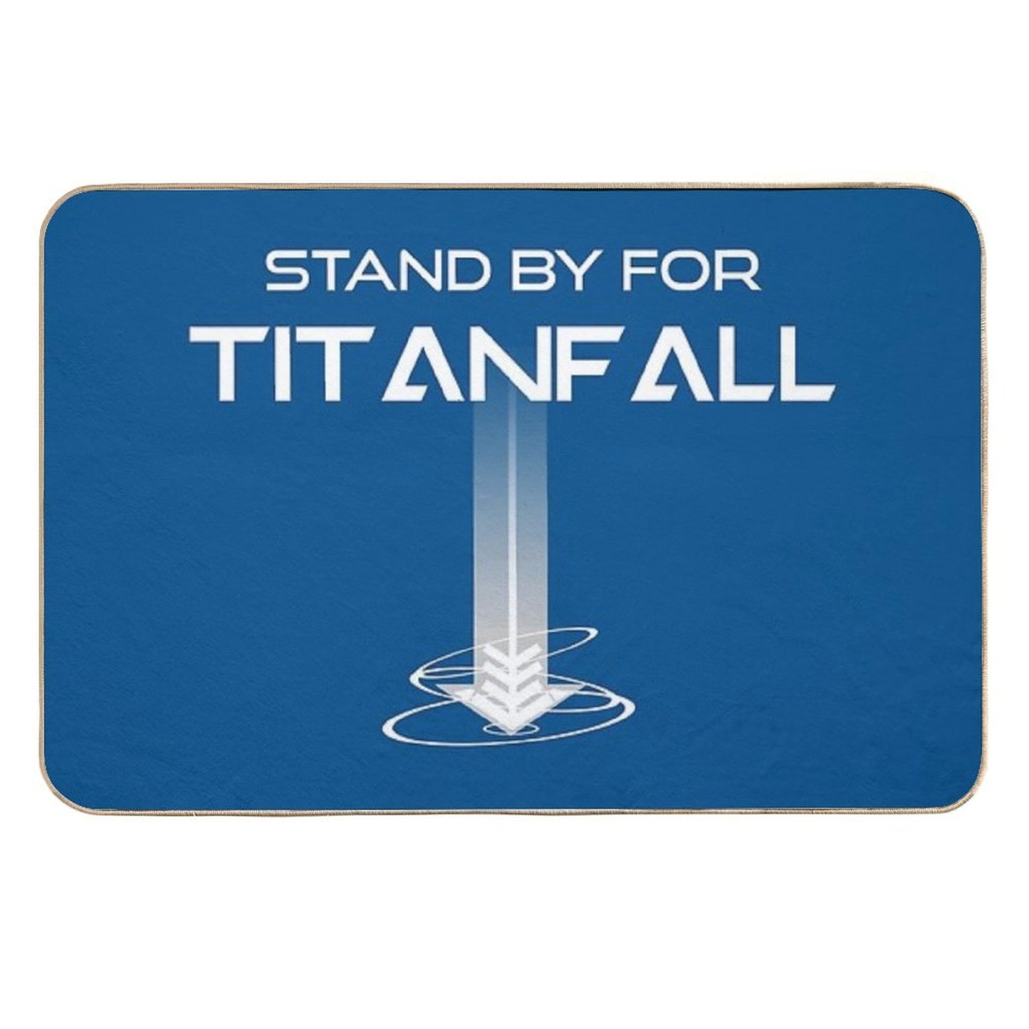 Stand by for Titanfall - Titanfall (White Words) Long-Lasting Bath Mat