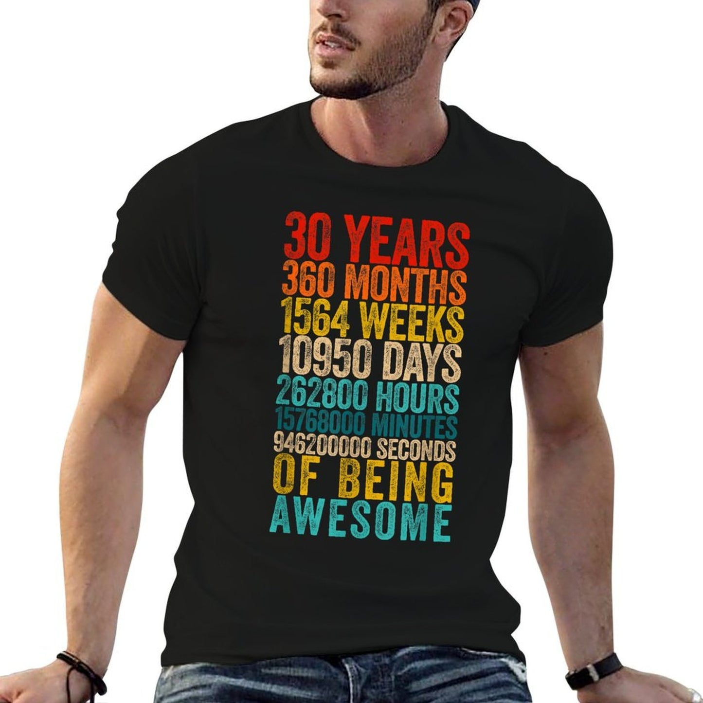 Funny 30th Birthday Old Meter Funny 30 Year Old Gifts Easy-care T-Shirt