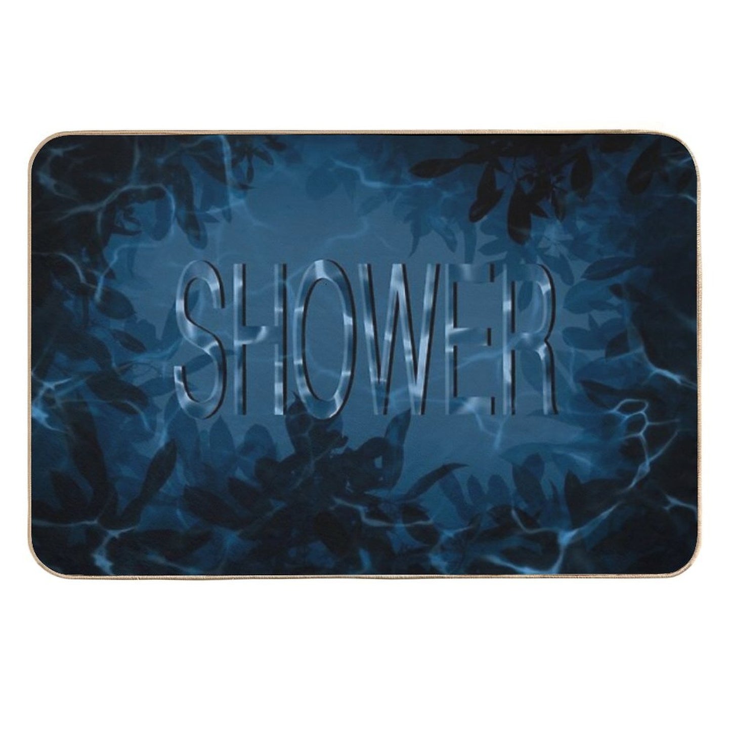 Shower Time Fade-Resistant Bath Mat