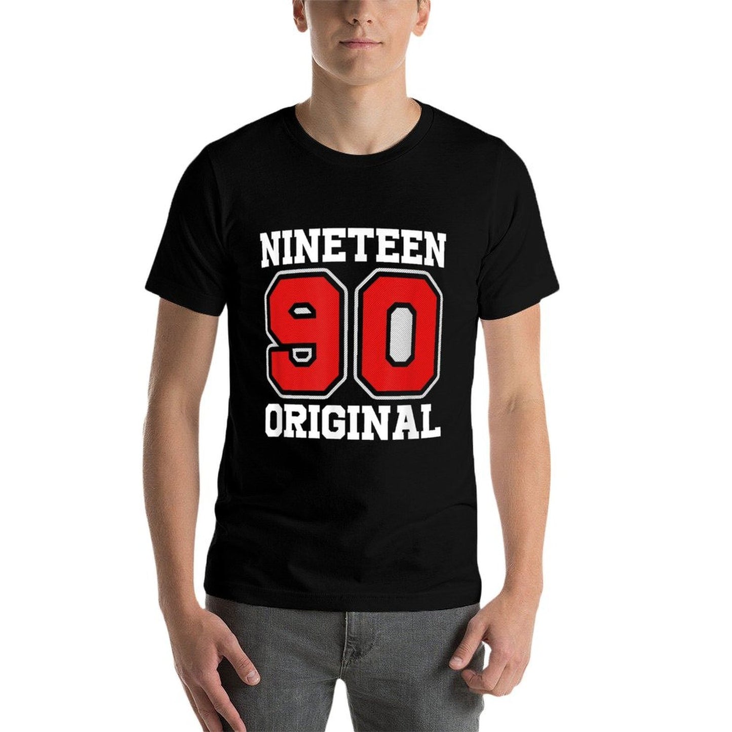 Humor 1990 35 Year Old Bday Men Women 35th Birthday Polyester Blend T-Shirt