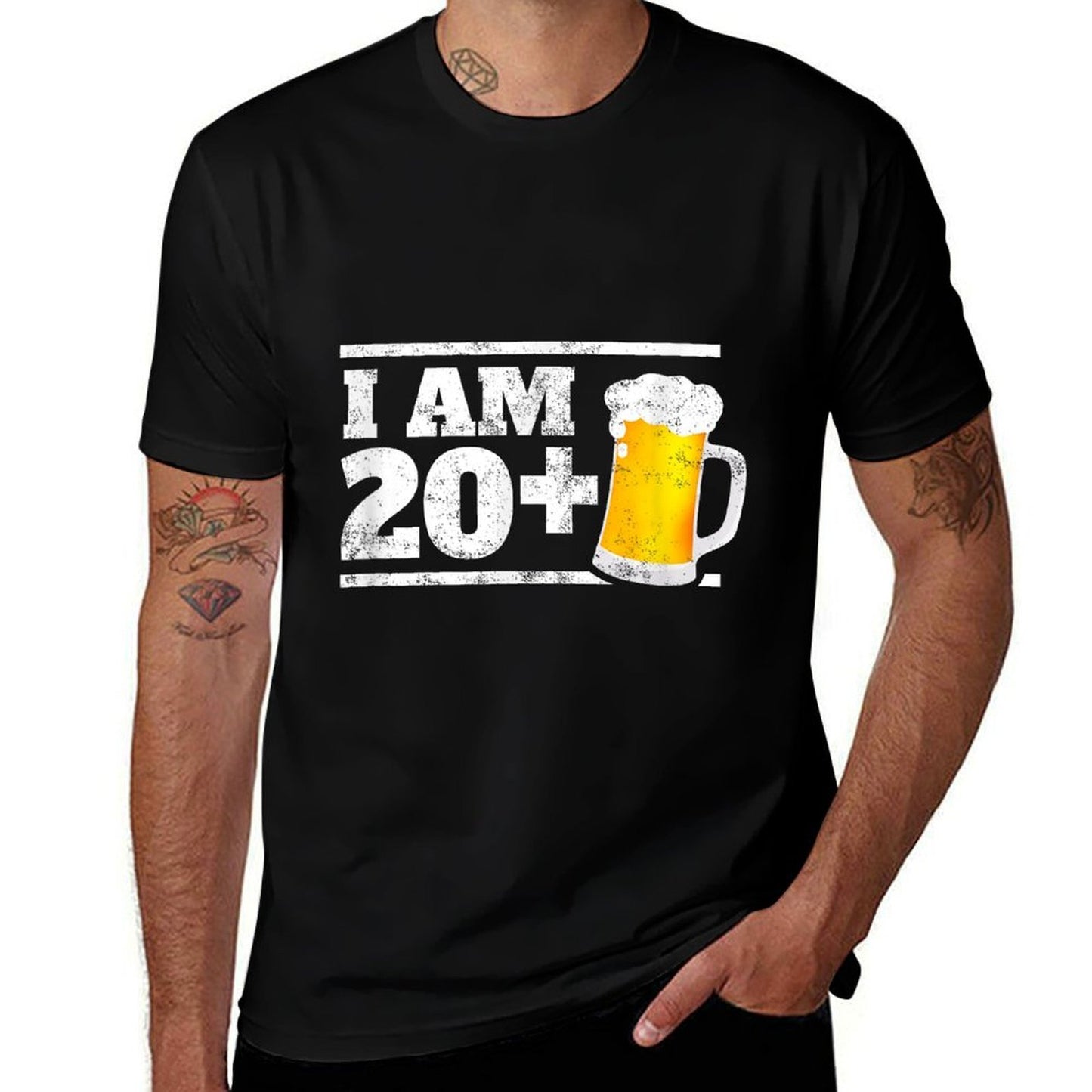 Beer Birthday - Milestone 21st Bday - Joke Gag Gift Eco-friendly Material T-Shirt