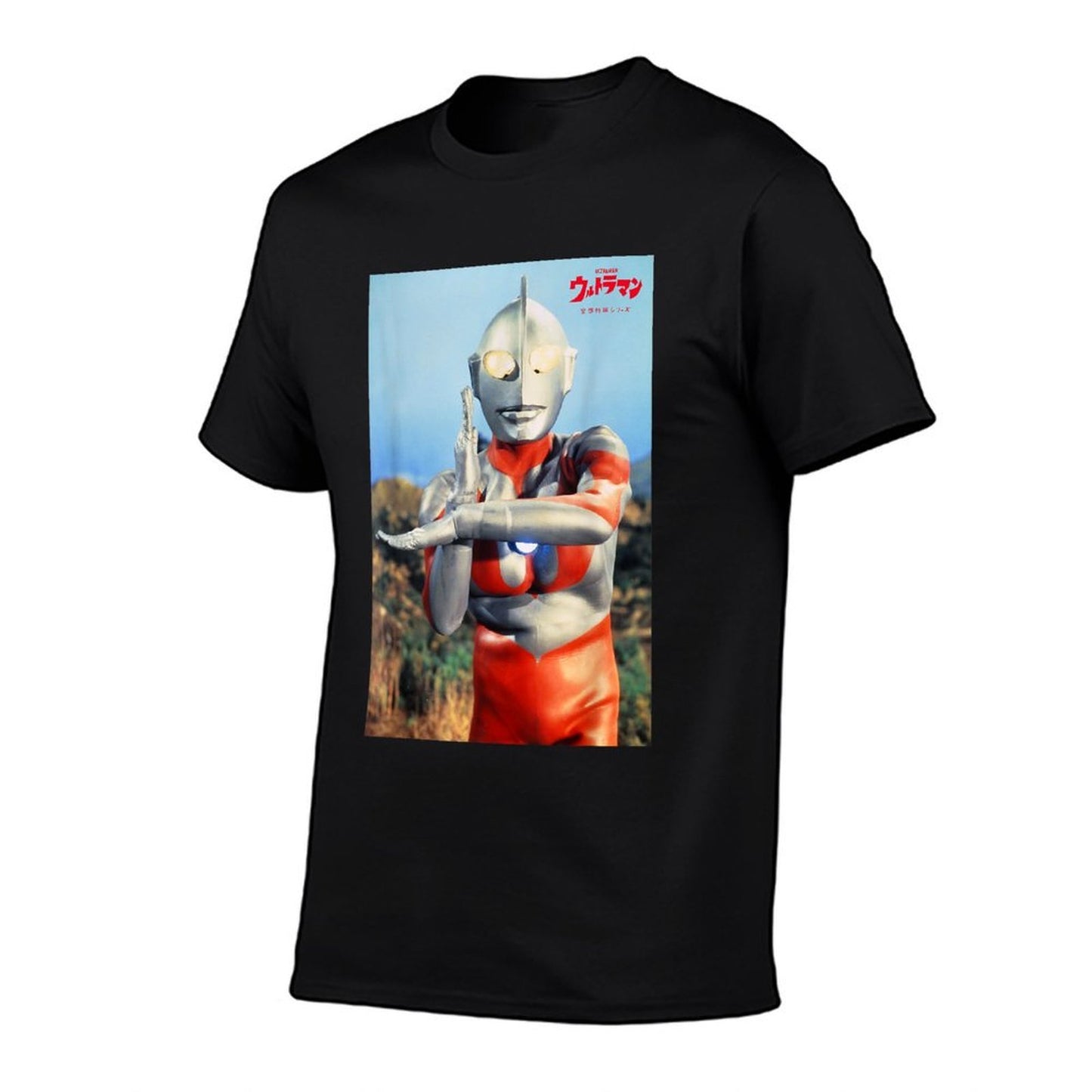 ULTRAMAN Fantasy Tokusatsu Series Classic Spacium Beam Pose Odor-resistant T-Shirt