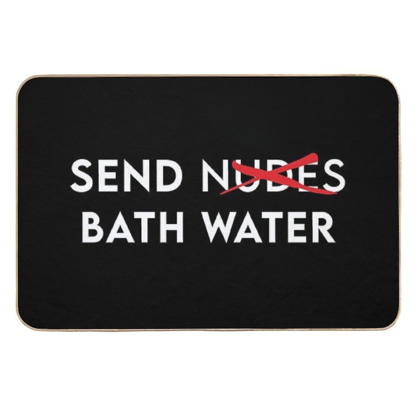 Belle Delphine Bath Water Meme Pet-Safe Bath Mat