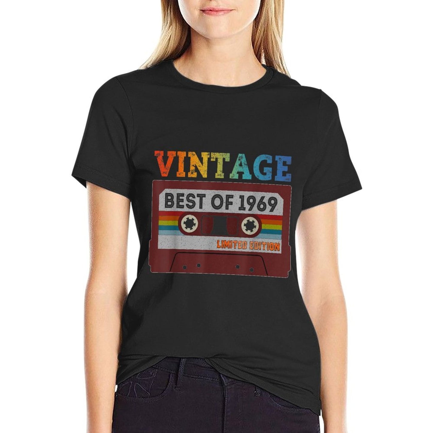 Vintage Best Of 1969 Limited Edition Cassette 50th Birthday Relaxed-fit T-Shirt