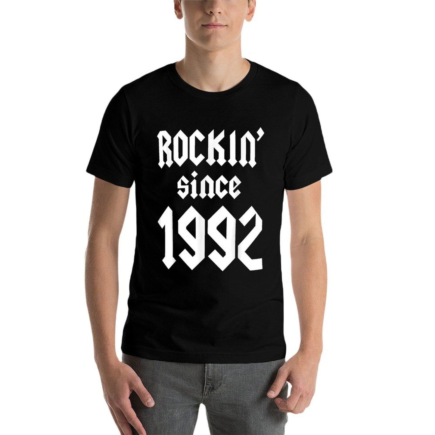 30 Birthday Decorations Men Women 1992 BDay 30th Birthday Fade-proof Color T-Shirt