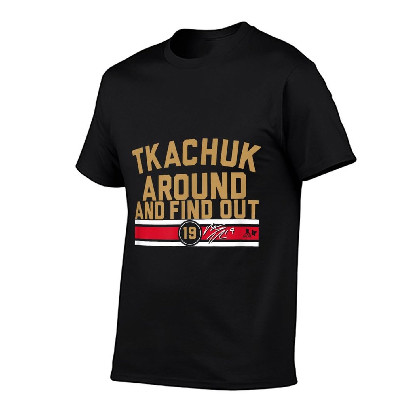 Matthew Tkachuk Around And Find Out - Florida Hockey Graphic-printed T-Shirt