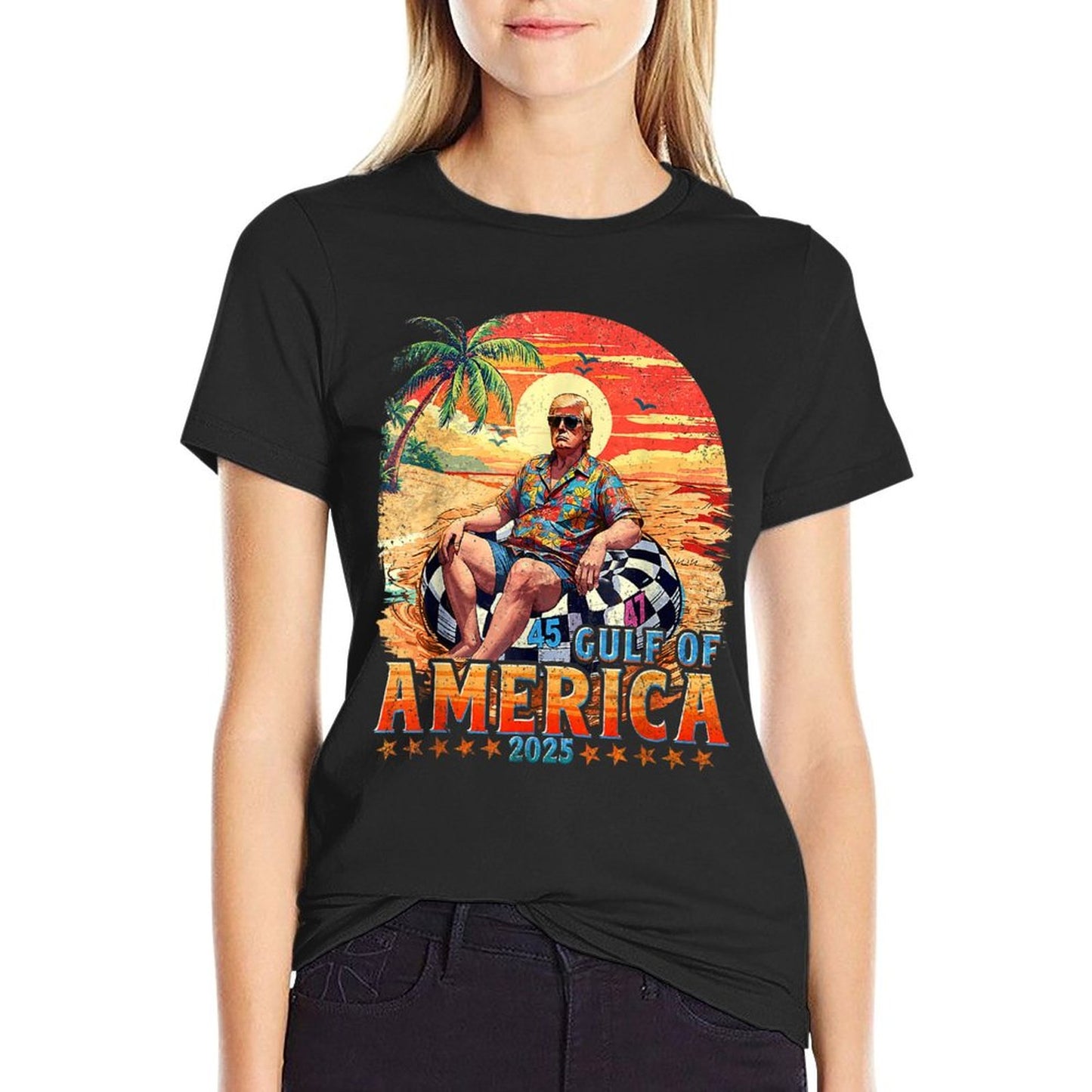 Funny Trump Shirt Gulf Of Us America Est 2025 Classic T-Shirt