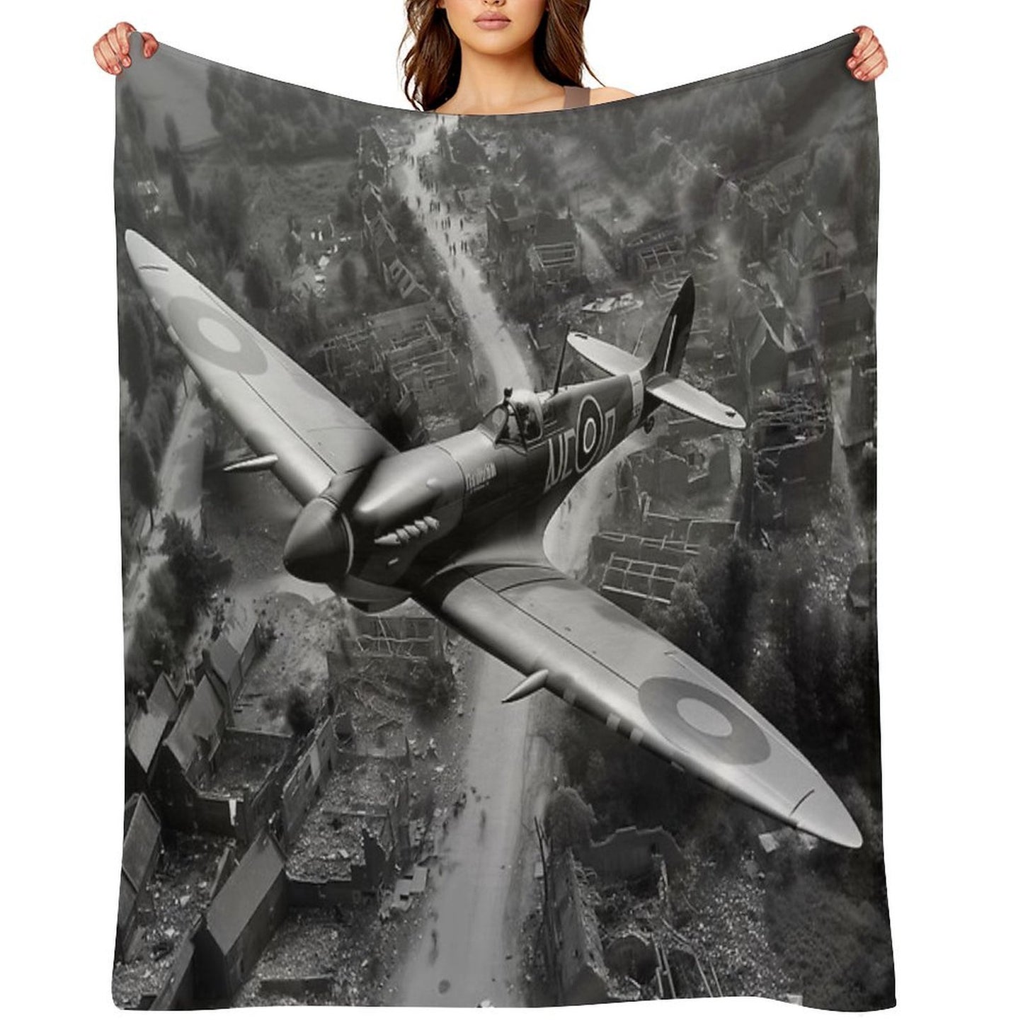 Guardian of The Skies Durable Throw Blanket