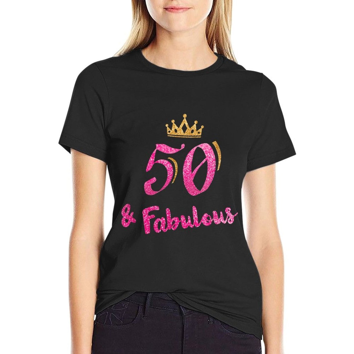50 And Fabulous 1969 50Th Birthday Gift Idea Women Graphic-printed T-Shirt