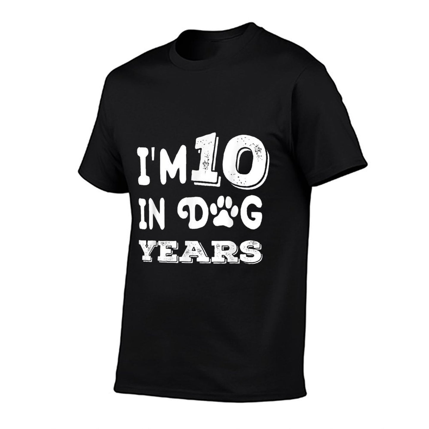 I'm 10 In Dog Years Funny Cute 70th Birthday Affordable Price T-Shirt
