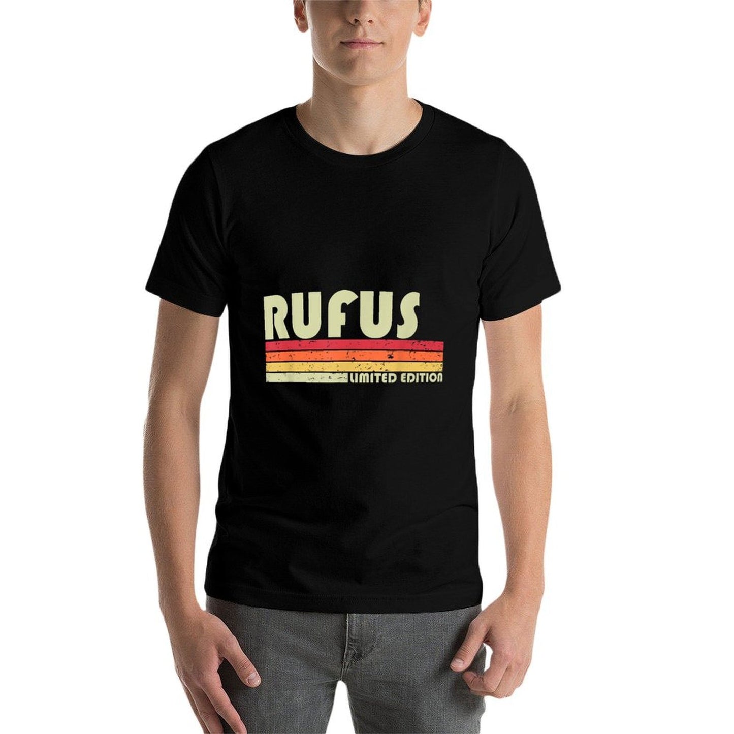 RUFUS Gift Name Personalized Funny Retro Vintage Birthday Quick-drying T-Shirt