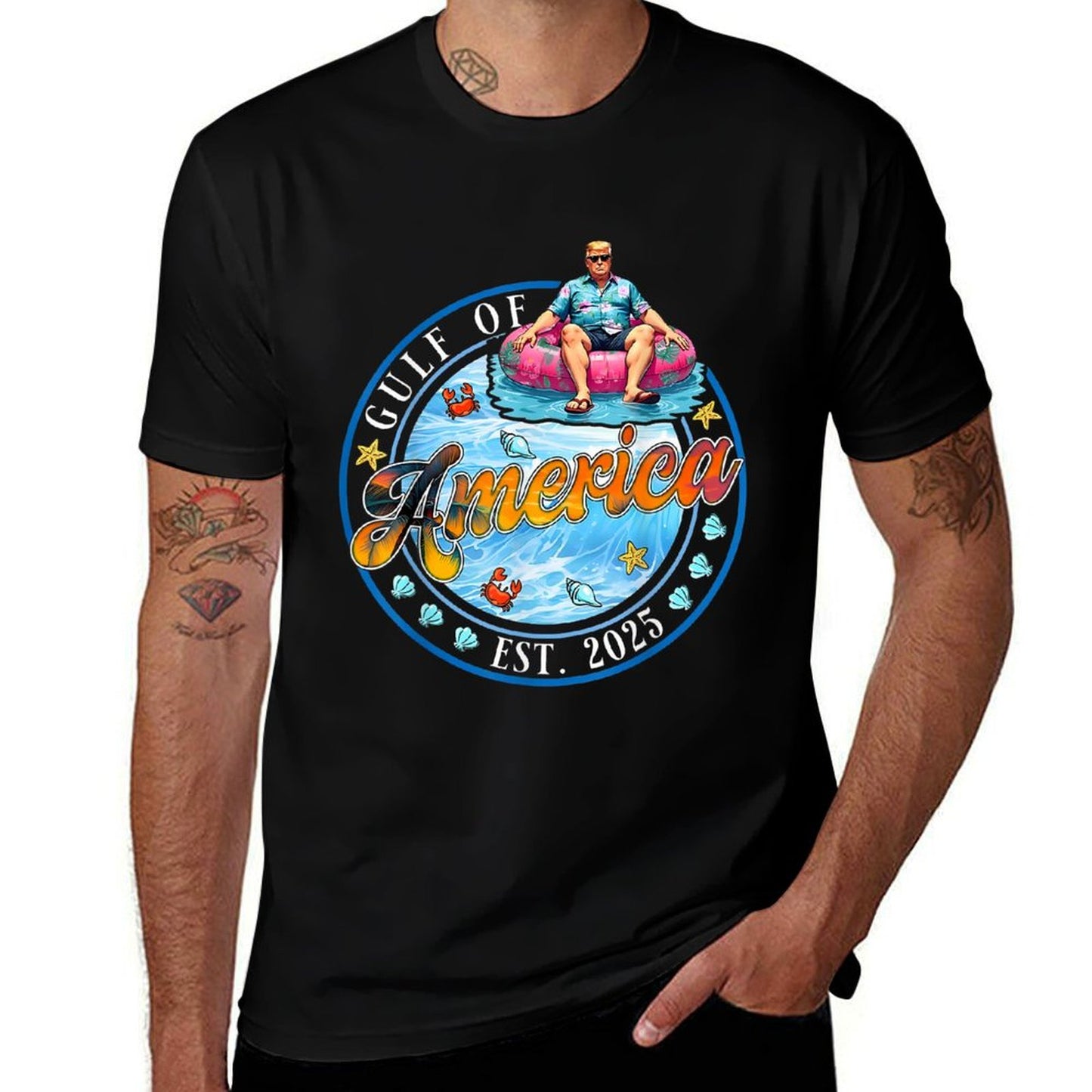 Funny US Shirt, Gulf of Us America Est. 2025 Classic T-Shirt