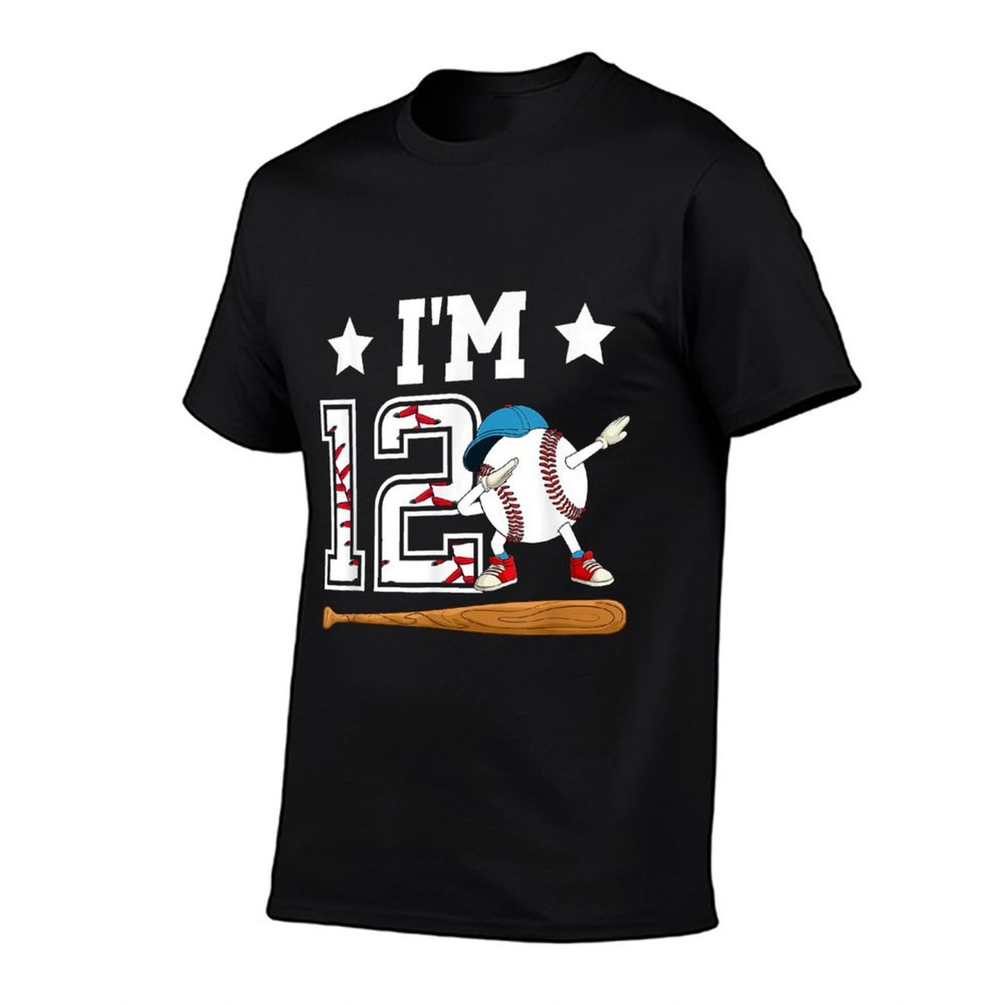 12th Baseball Birthday Twelve Year Old Baseball Player Easy-care T-Shirt