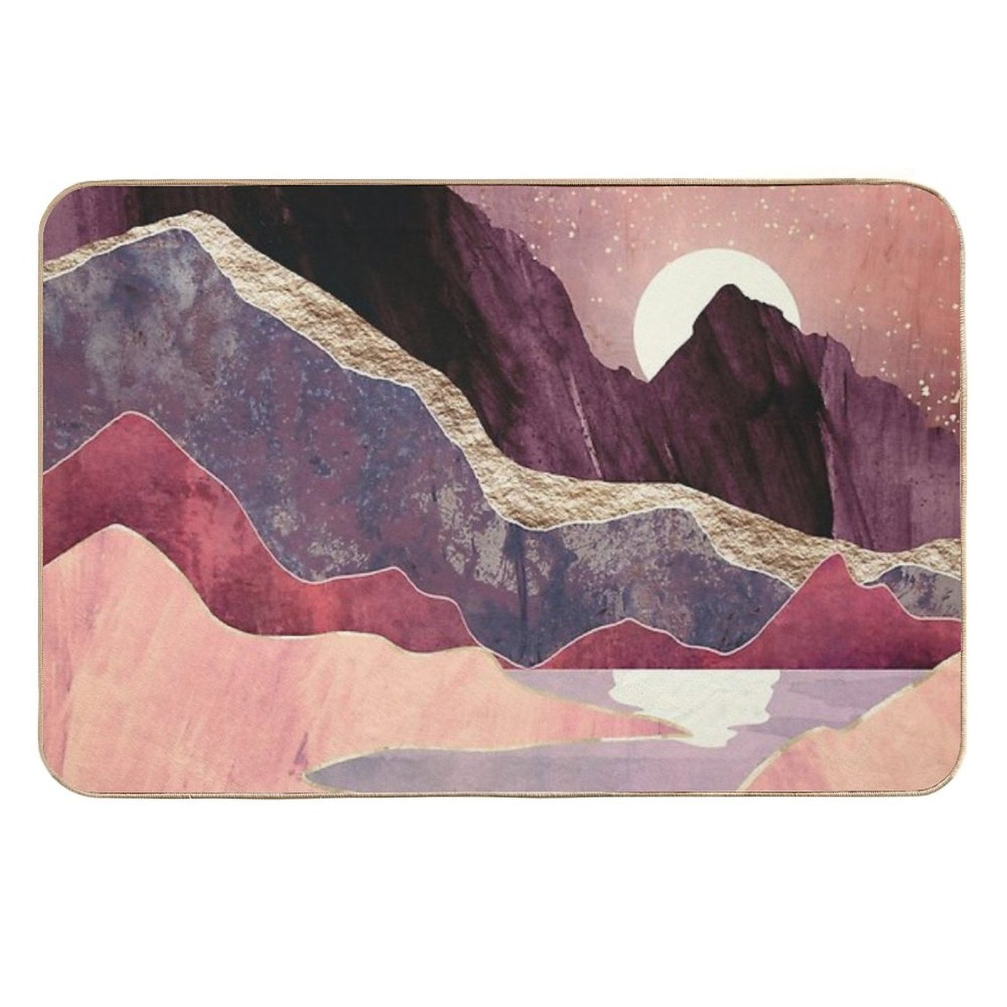 Blush Vista Long-Lasting Bath Mat