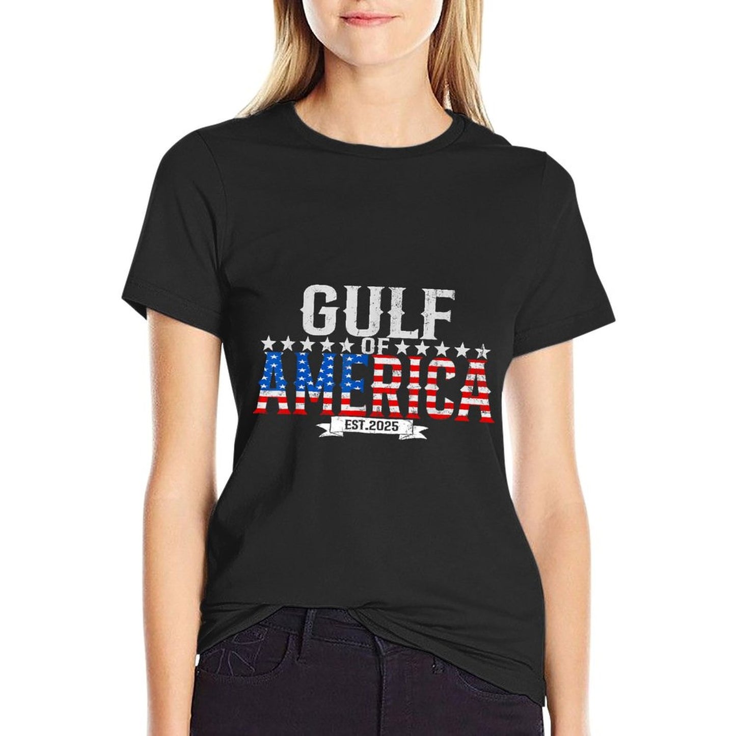 Vintage Gulf Of Us America Retro Sunset Gulf Of Us America Graphic-printed T-Shirt