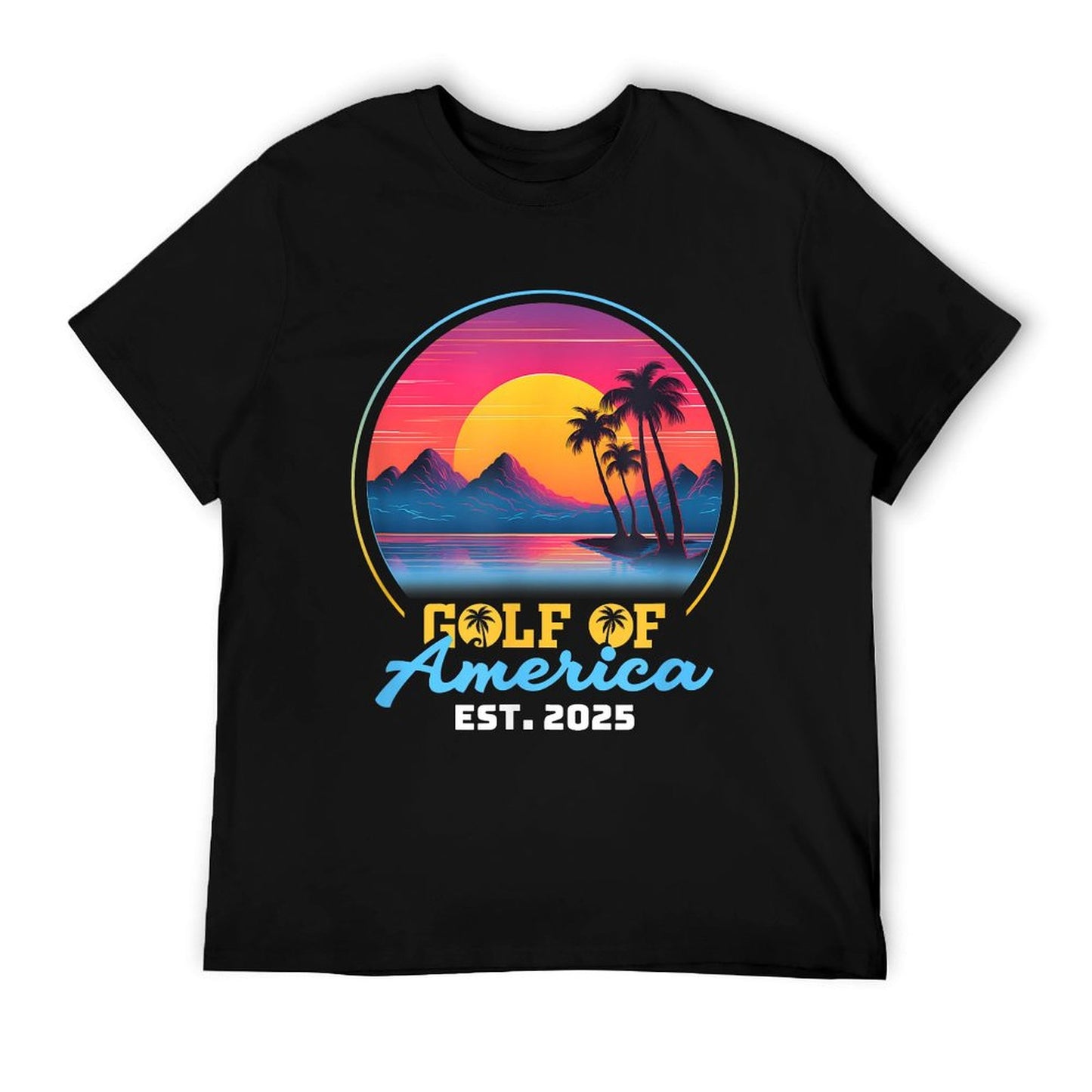 Funny USA America Shirt Gulf Of Us America Est 2025 Breathable T-Shirt