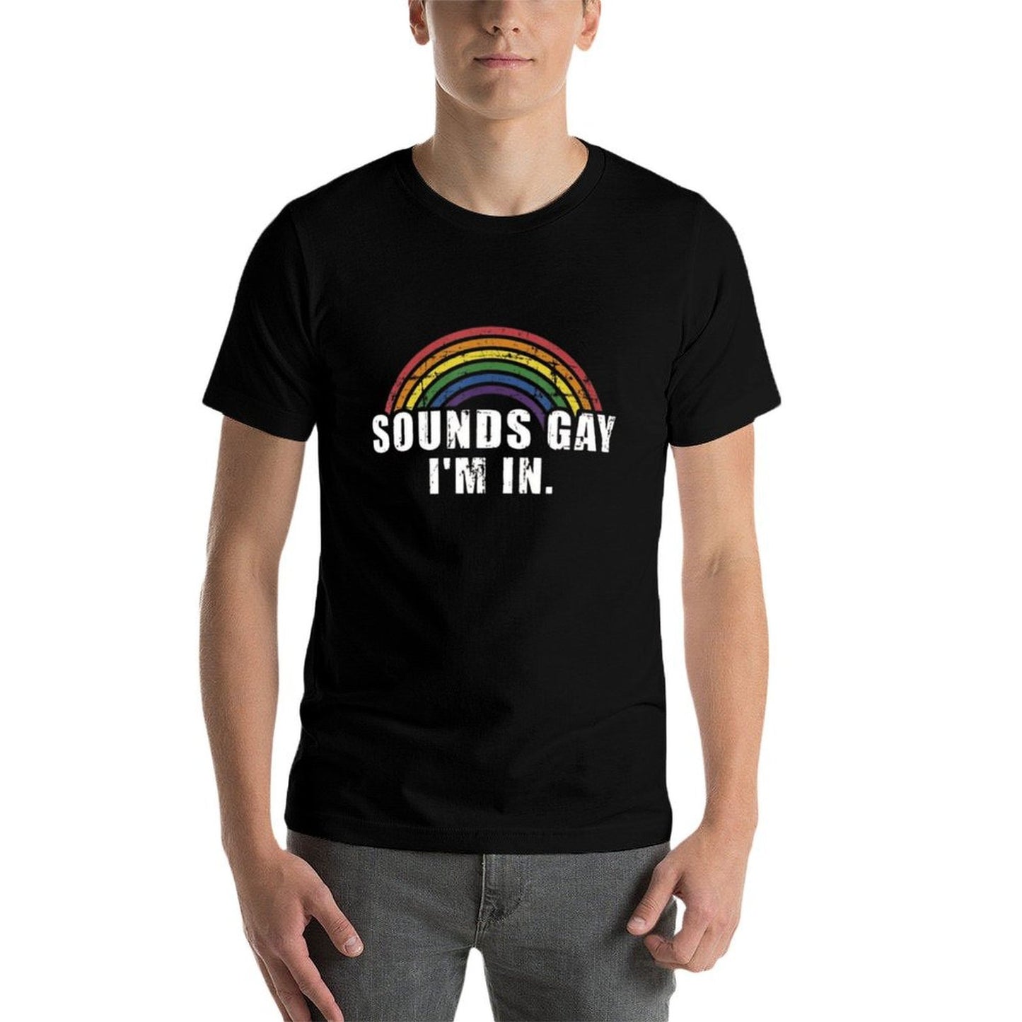 Funny Sounds Gay I'm in - LGBT Pride Soft T-Shirt