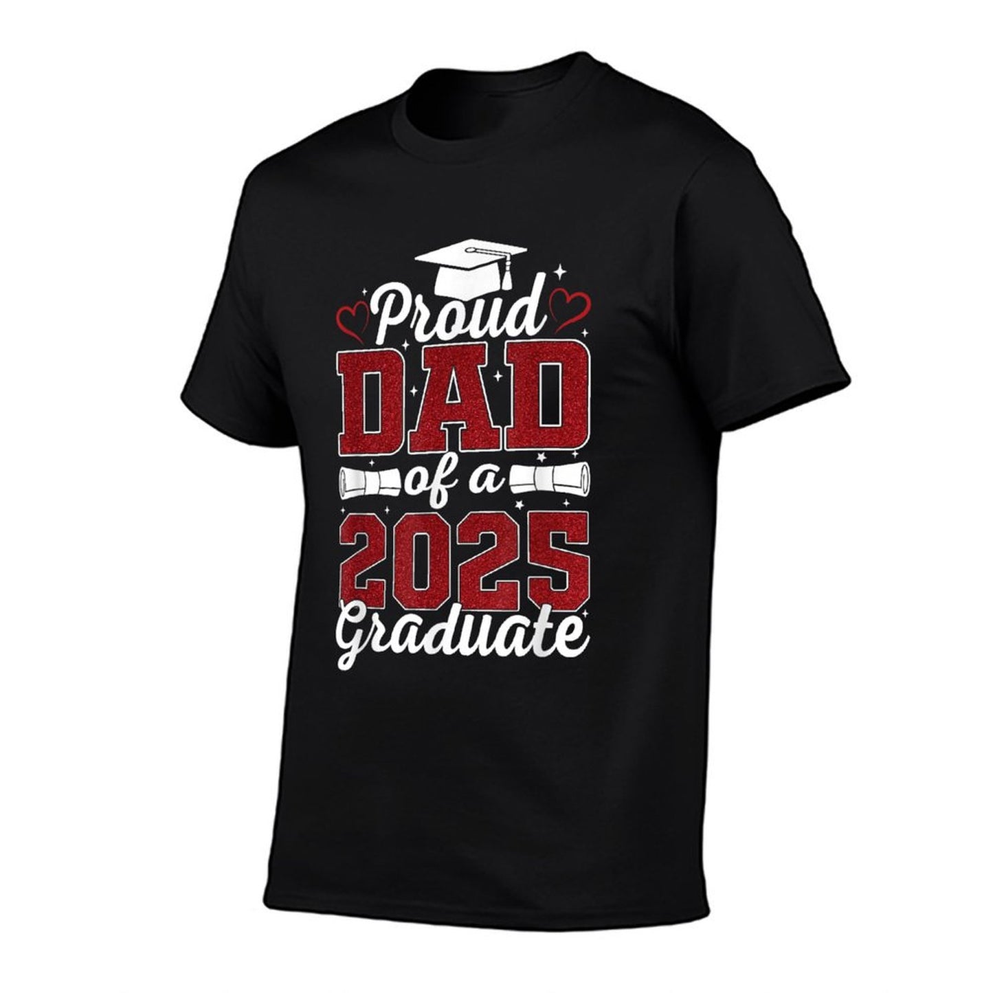 Proud Dad of A 2025 Graduate Senior Class of 2025 Graduation Odor-resistant T-Shirt